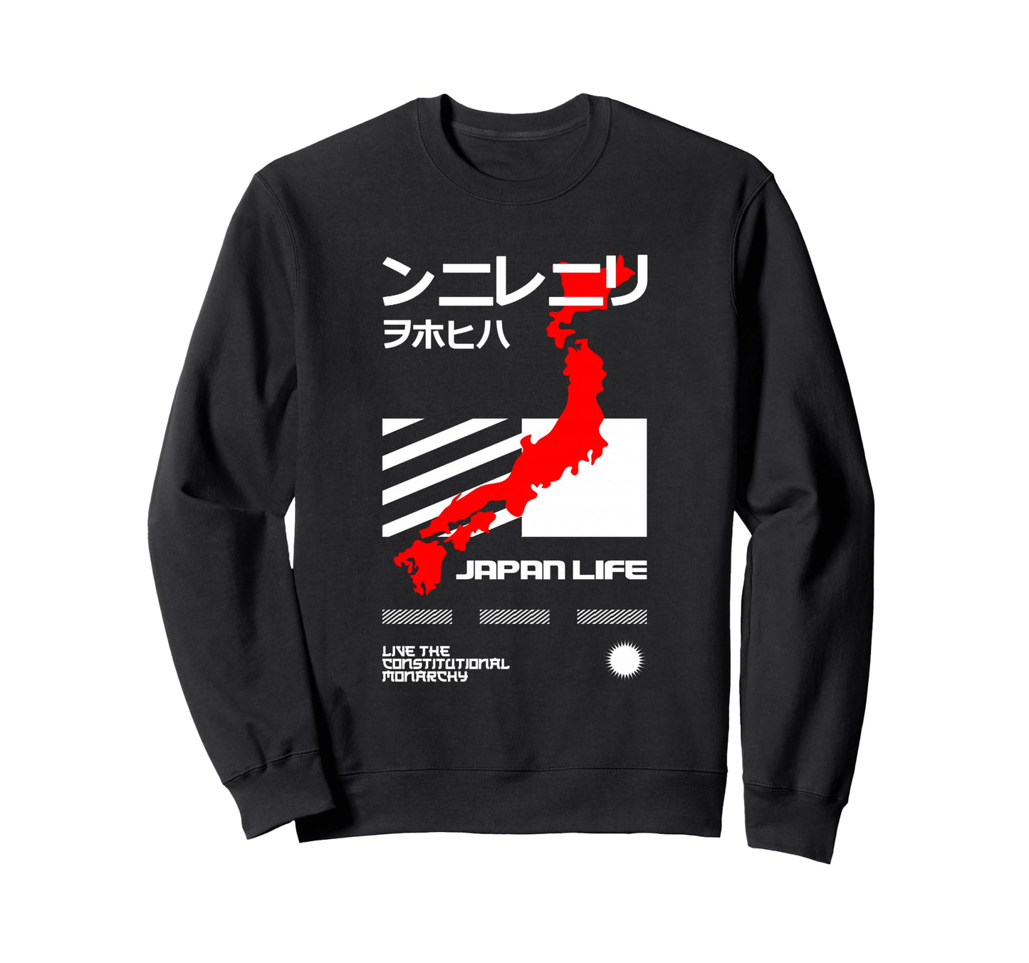 Japan Life Japan Anime Aesthetic Sweatshirt - Custom Art Print Men Women - T-Shirt, Sweatshirt, Hoodie
