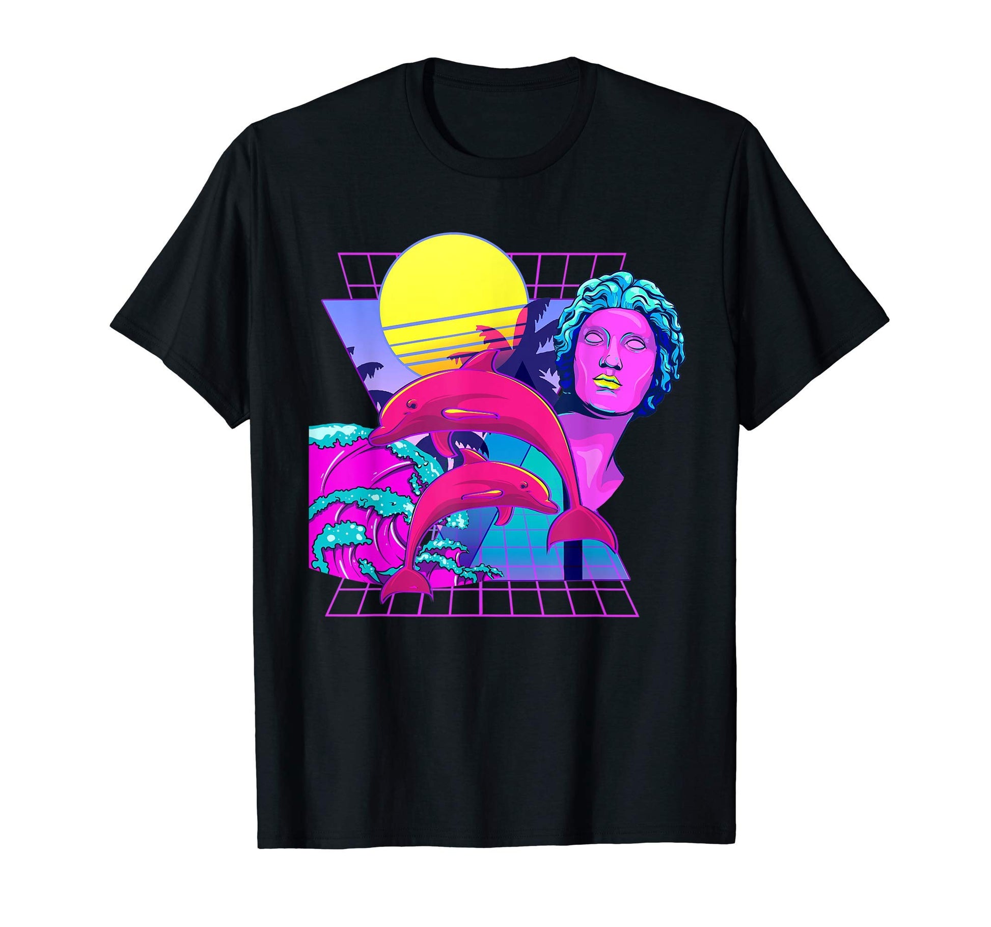 80S Vaporwave Surrealism Aesthetic T-Shirt - Fun Novelty Design Men Women - T-Shirt, Sweatshirt, Hoodie