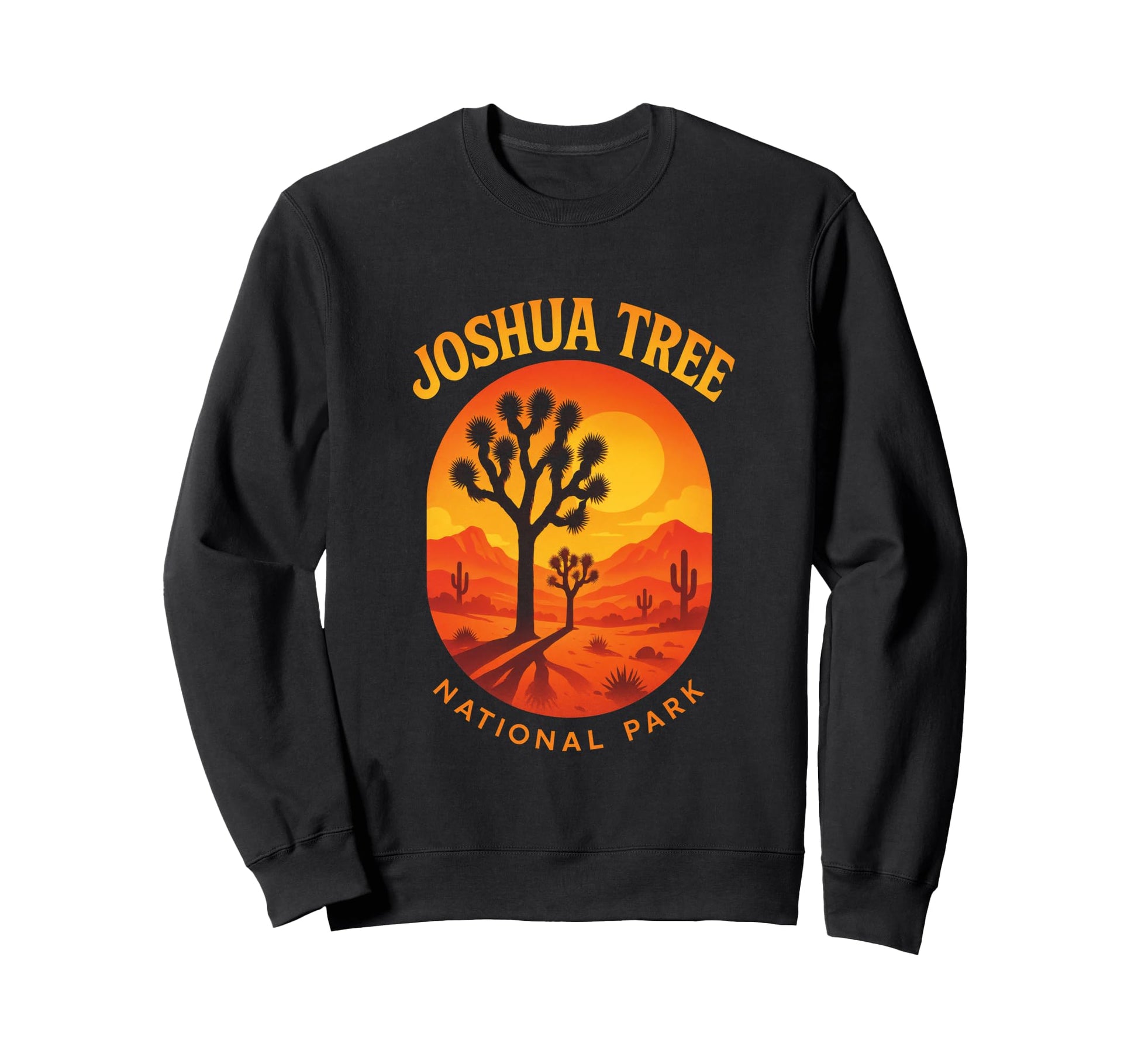 Joshua Tree National Park 80S Sweatshirt - Casual Everyday Wear Unisex - T-Shirt, Sweatshirt, Hoodie
