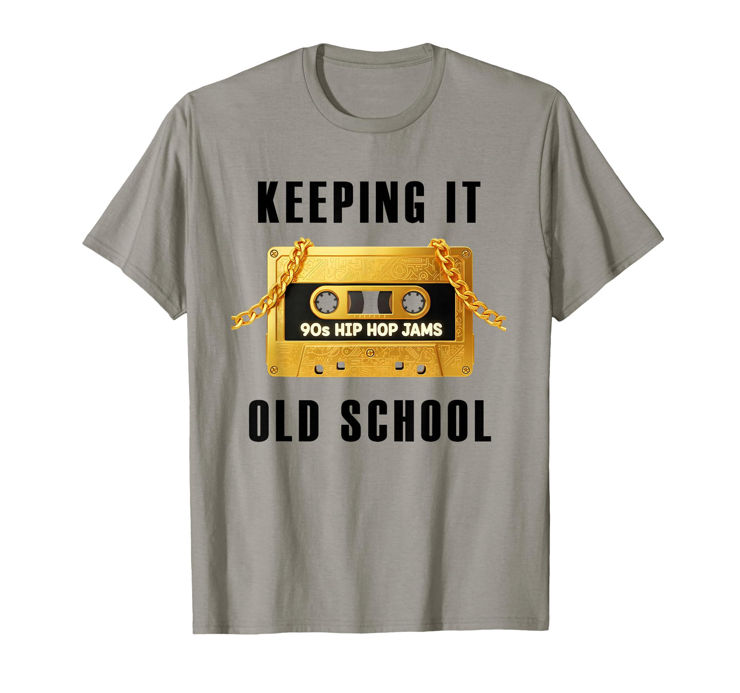 Keeping It Old School 80S 90S Hip T-Shirt - Aesthetic Graphic for Adults - T-Shirt, Sweatshirt, Hoodie