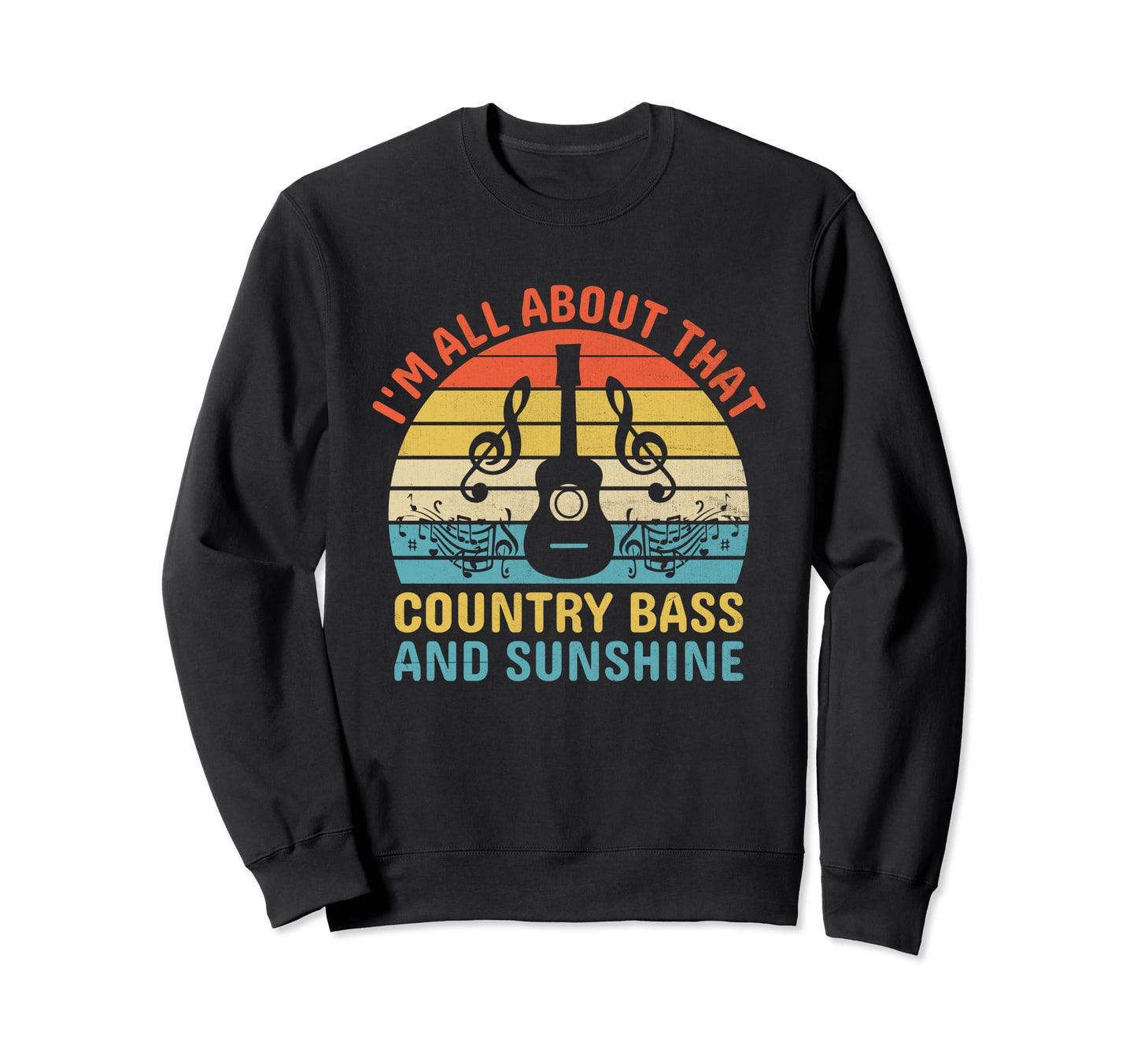 County Music Music Lover Sweatshirt - Fun Novelty Design for Adults - T-Shirt, Sweatshirt, Hoodie