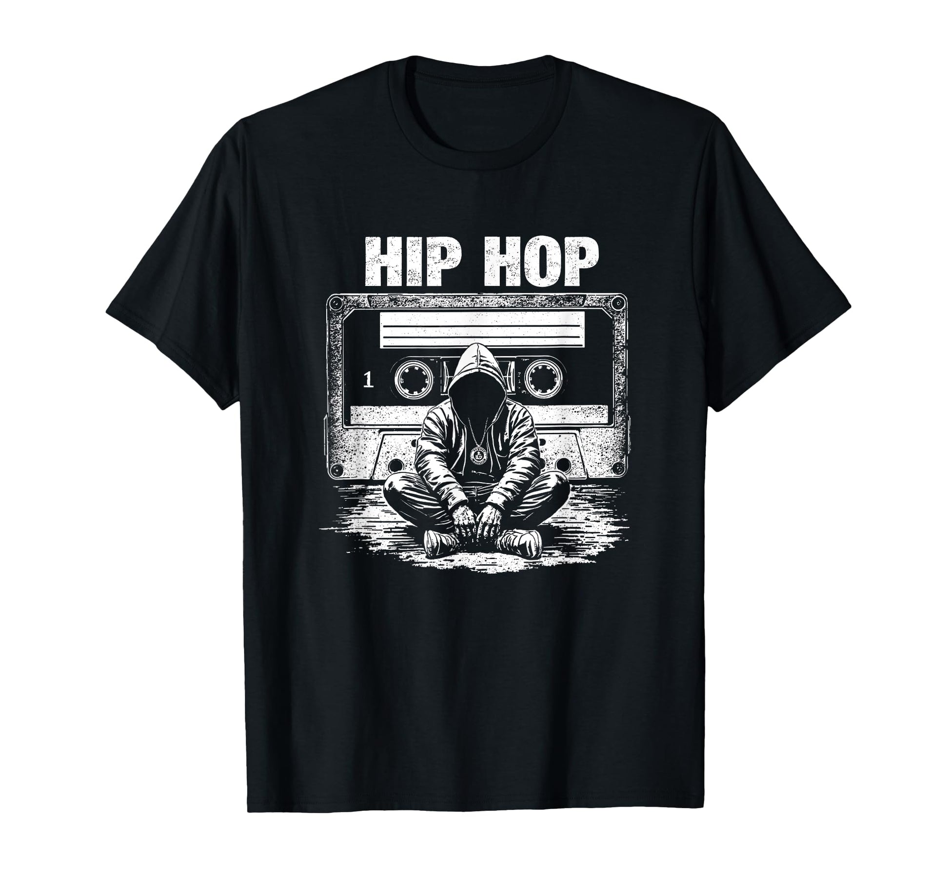 Hip Hop Boombox Rapper T-Shirt - Streetwear Style for Adults - T-Shirt, Sweatshirt, Hoodie