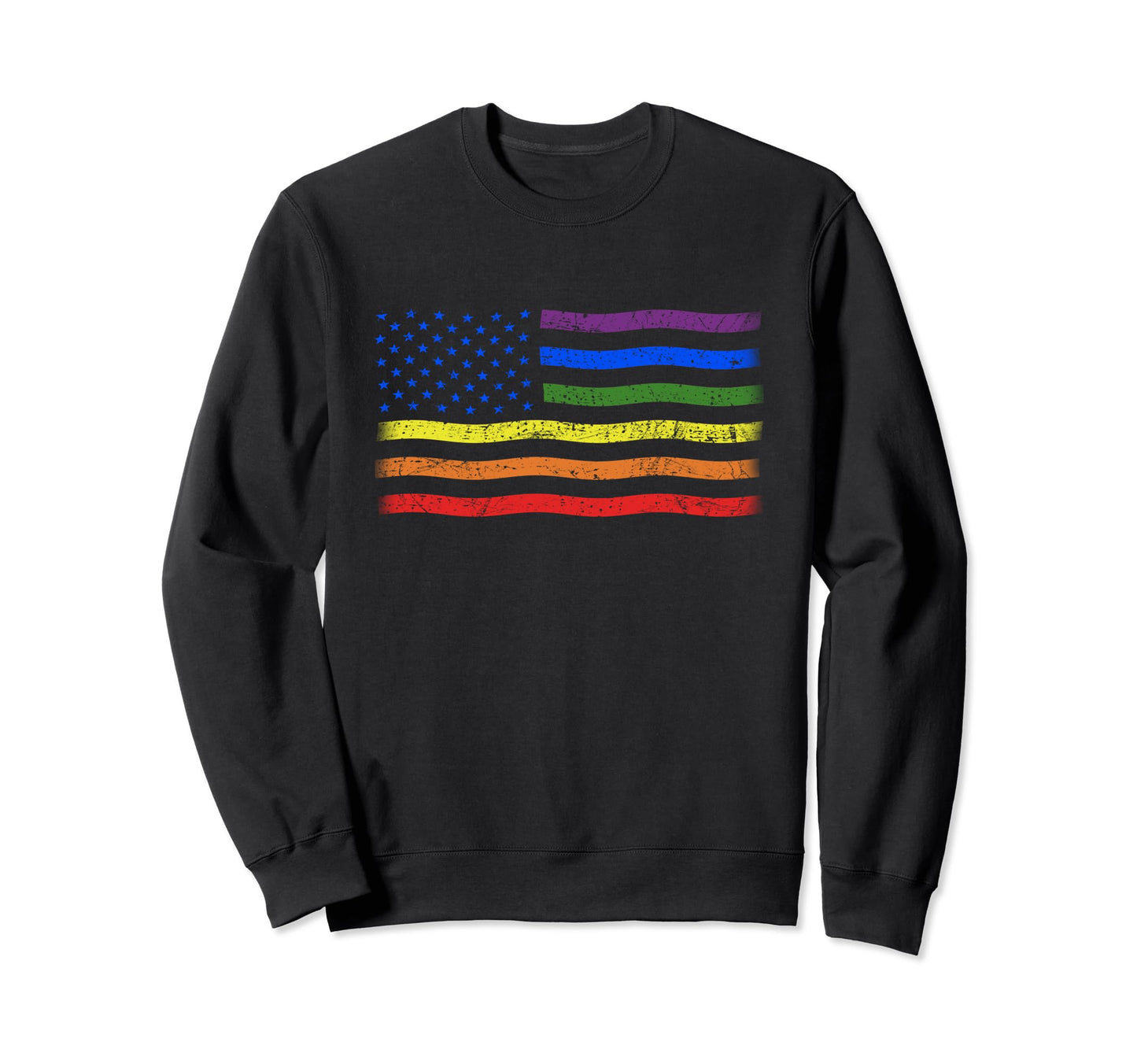 Lgbtq Flag Gay Pride Month Transgender Sweatshirt - Graphic Print Unisex - T-Shirt, Sweatshirt, Hoodie