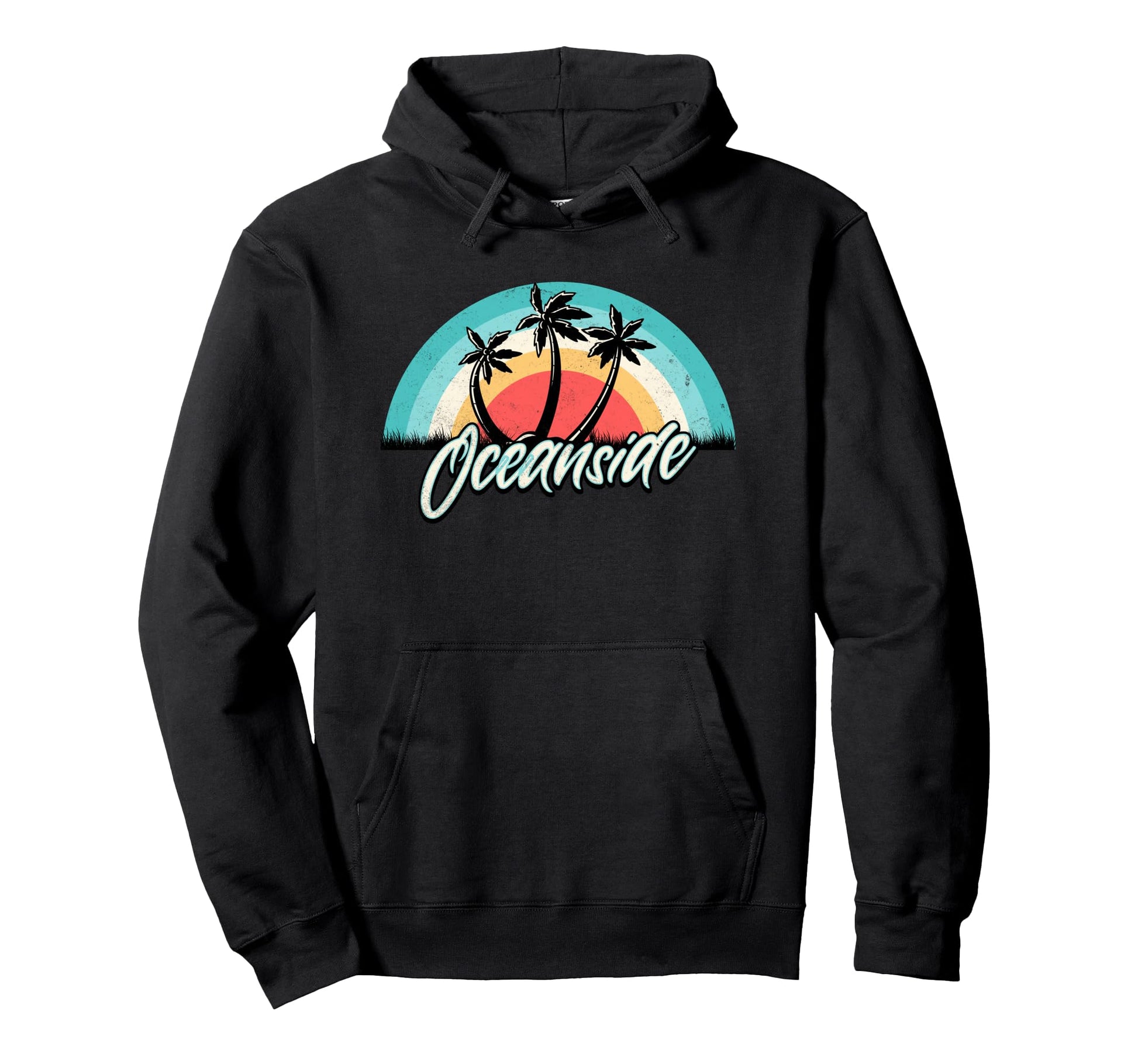 Matching Family Vacation Sunset Oceanside Hoodie - Trendy Graphic Unisex - T-Shirt, Sweatshirt, Hoodie