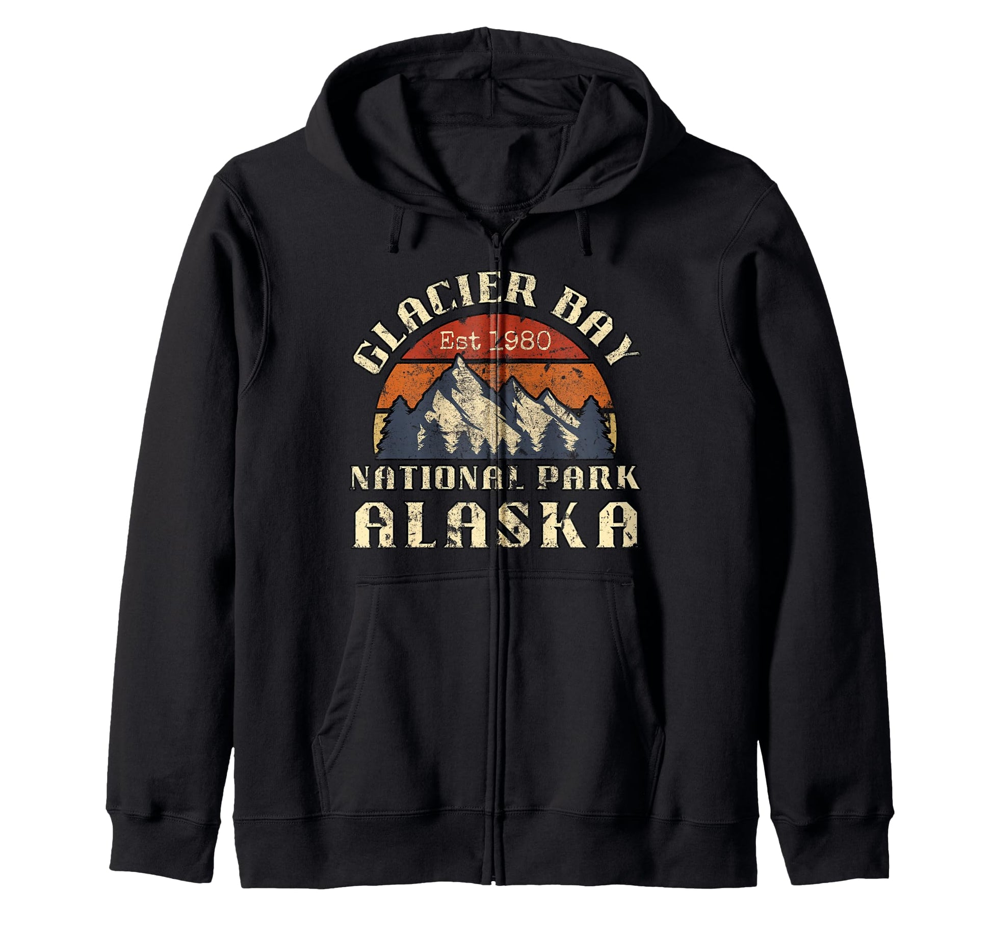 Glacier Bay National Park Alaska Sweatshirt - Novelty Apparel Men Women - T-Shirt, Sweatshirt, Hoodie