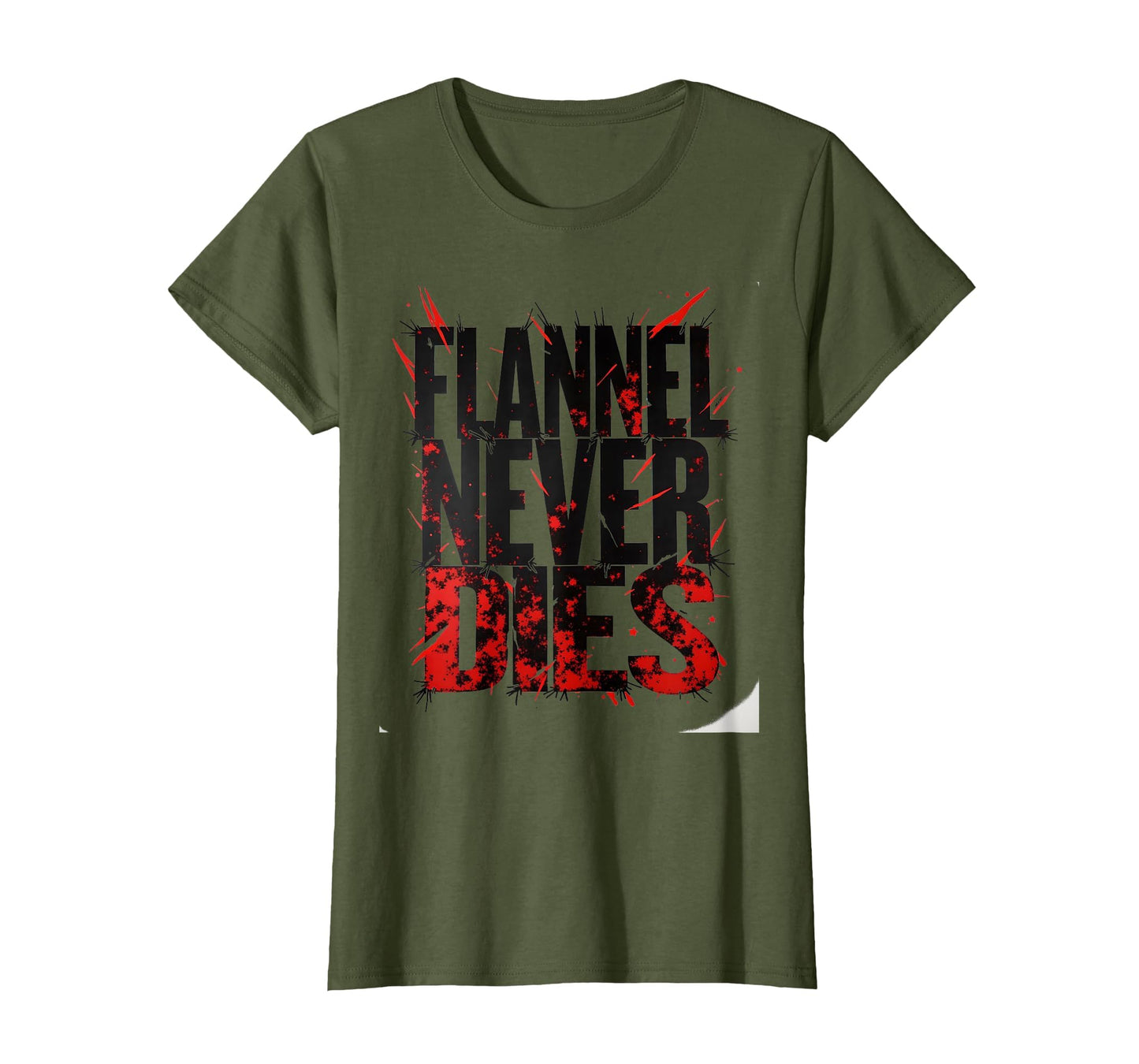 Flannel Never Dies Generation X T-Shirt - Aesthetic Graphic Men Women - T-Shirt, Sweatshirt, Hoodie