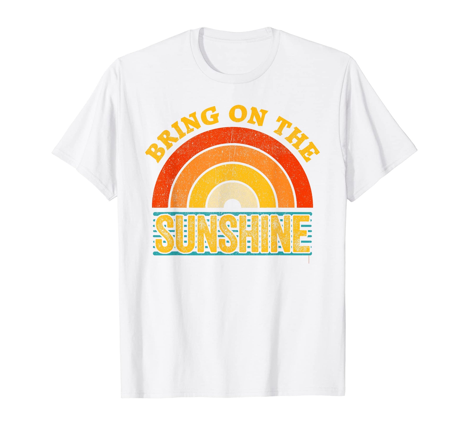 Bring Sunshine Rainbow Sunshine T-Shirt - Custom Art Print for Adults - T-Shirt, Sweatshirt, Hoodie