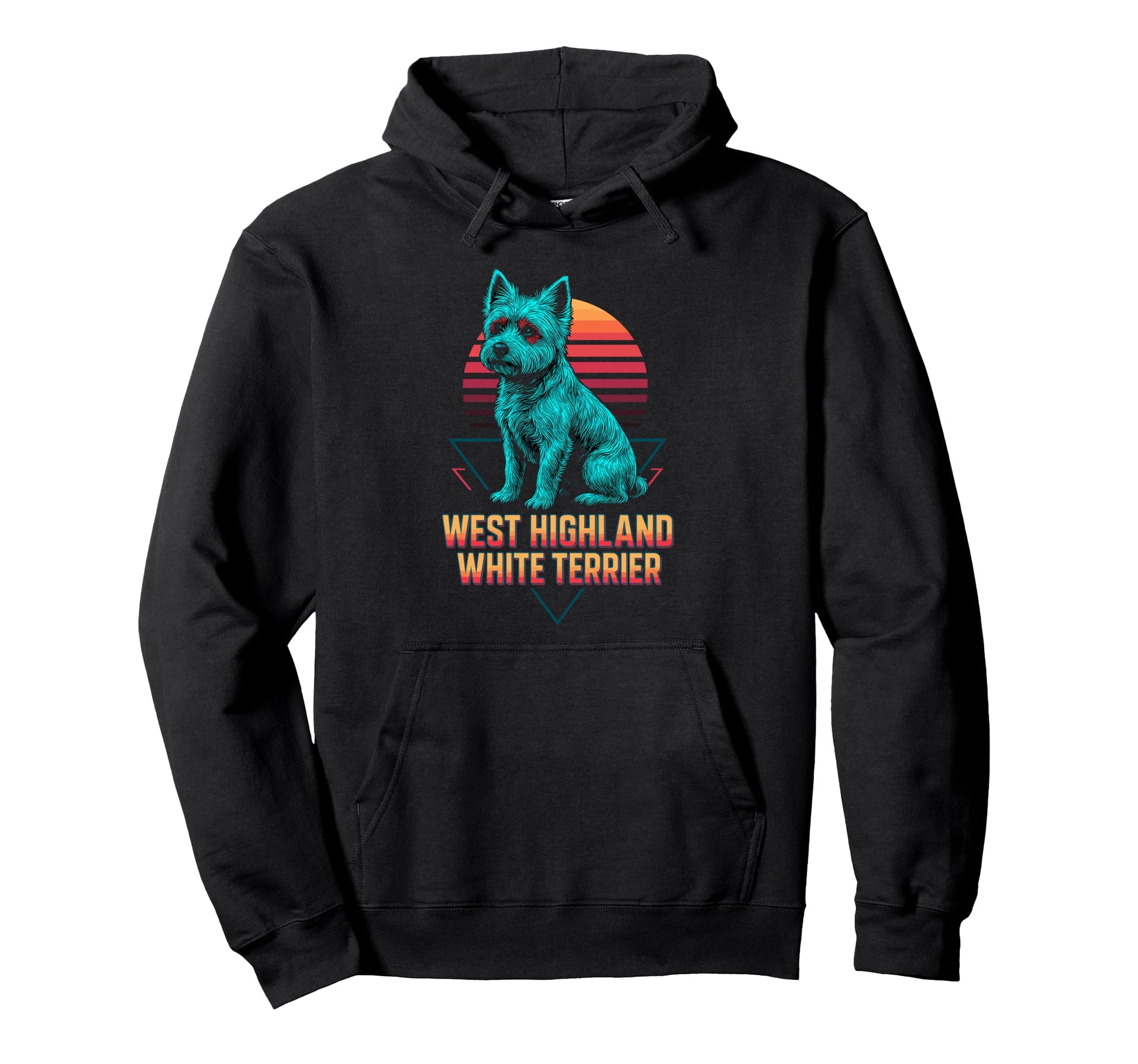 West Highland White Terrier Hoodie - Novelty Apparel Men Women - T-Shirt, Sweatshirt, Hoodie