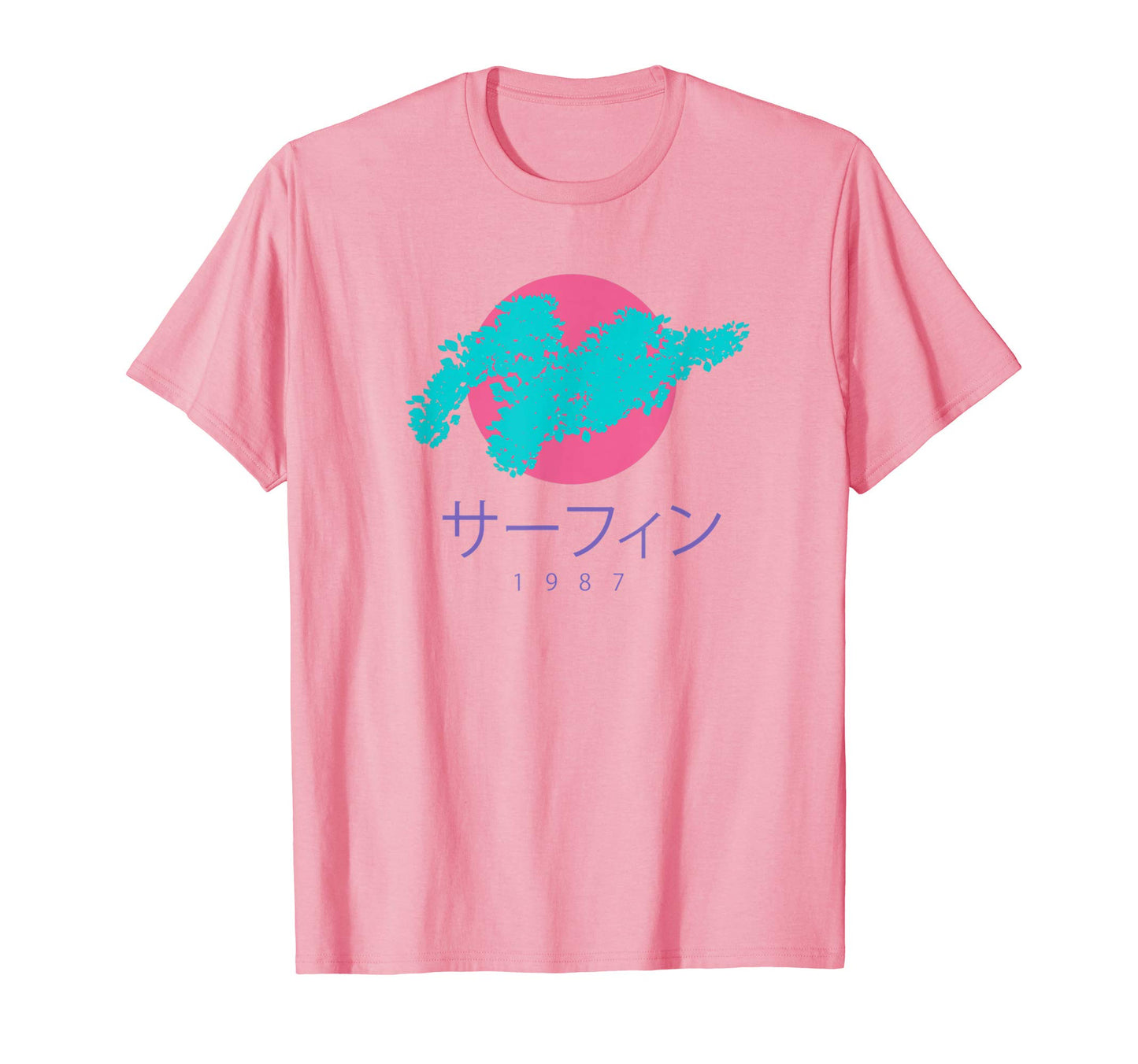 Japanese 80S Surfing Vaporwave Aesthetic T-Shirt - Aesthetic Graphic Unisex - T-Shirt, Sweatshirt, Hoodie