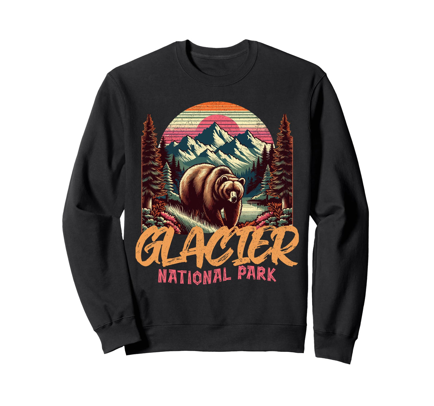 Illustration National Parks Ray C T-Shirt - Trendy Graphic Men Women - T-Shirt, Sweatshirt, Hoodie
