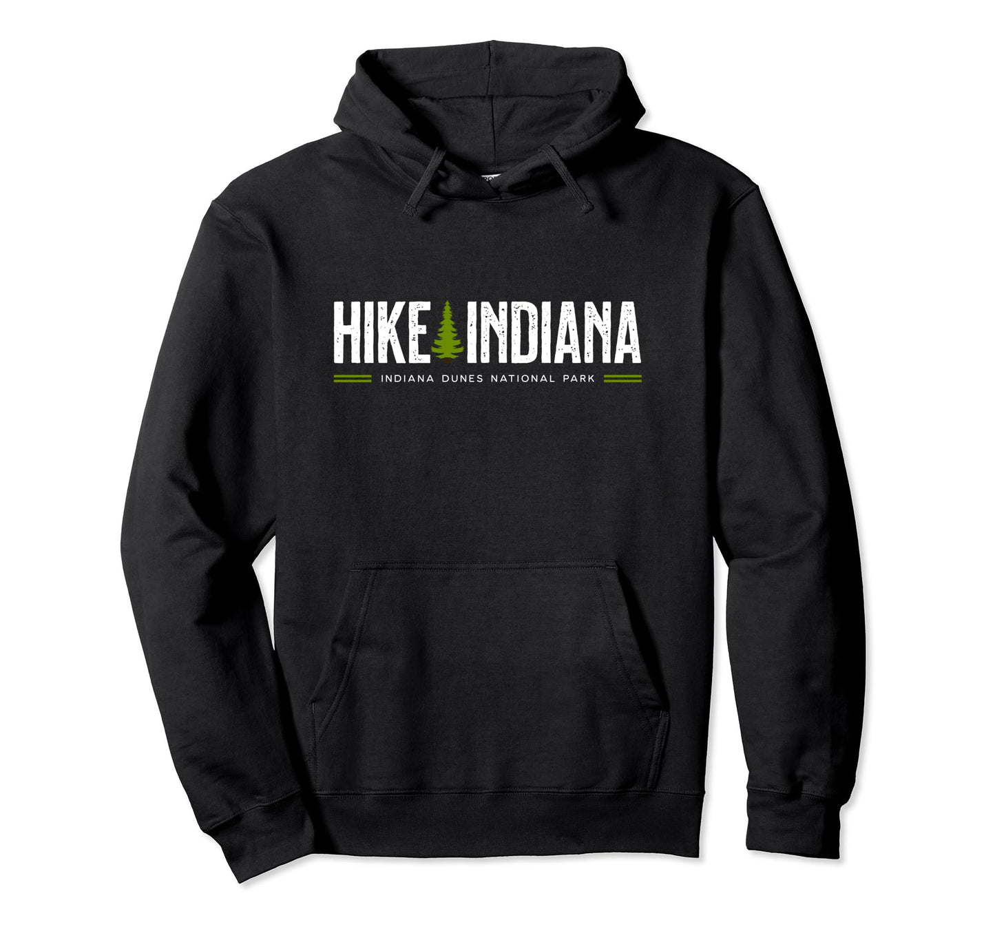 Indiana Dunes National Park Hike Tree Hoodie - Graphic Print Men Women - T-Shirt, Sweatshirt, Hoodie
