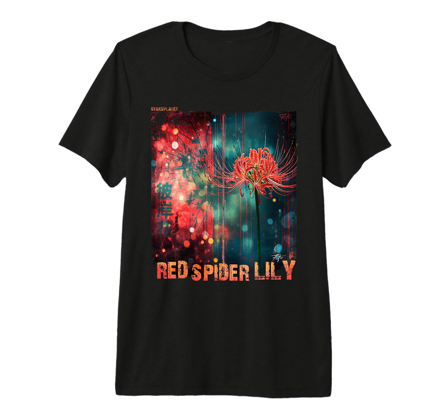 Red Spider Lily Harajuku 90S Japanese T-Shirt - Fun Novelty Design Unisex - T-Shirt, Sweatshirt, Hoodie