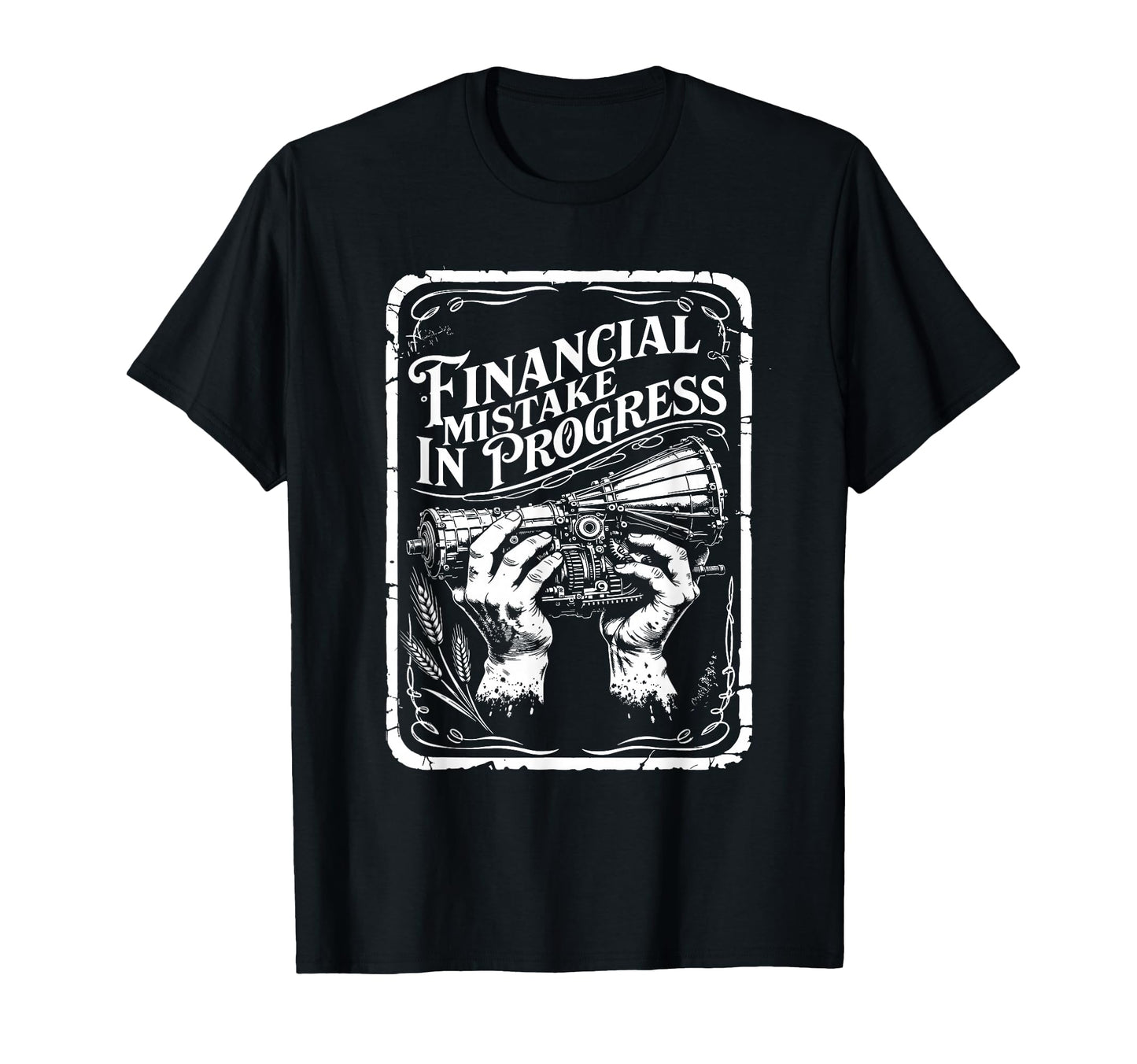 Financial Mistake Progress Camera Photo T-Shirt - Novelty Apparel Unisex - T-Shirt, Sweatshirt, Hoodie