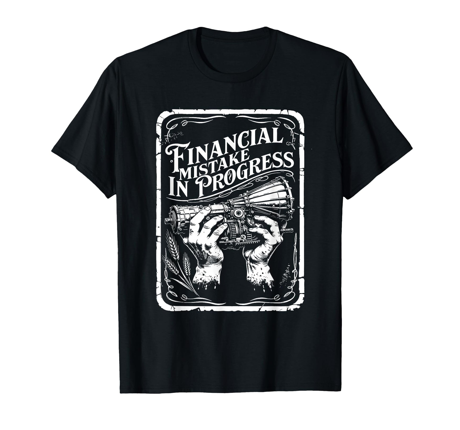 Financial Mistake Progress Camera Photo T-Shirt - Novelty Apparel Unisex - T-Shirt, Sweatshirt, Hoodie
