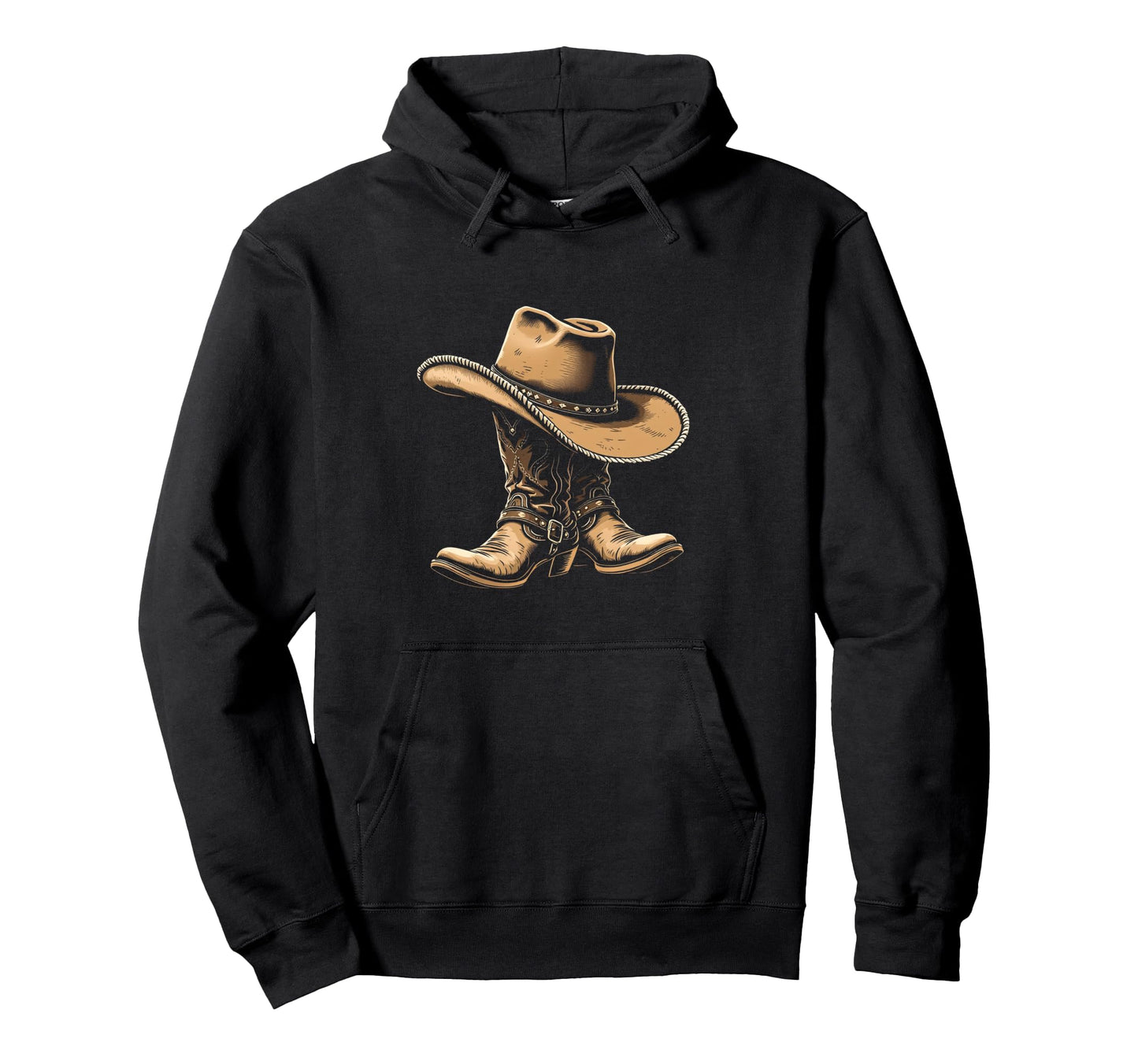 Cowboy Hoodie - Casual Everyday Wear Unisex - T-Shirt, Sweatshirt, Hoodie