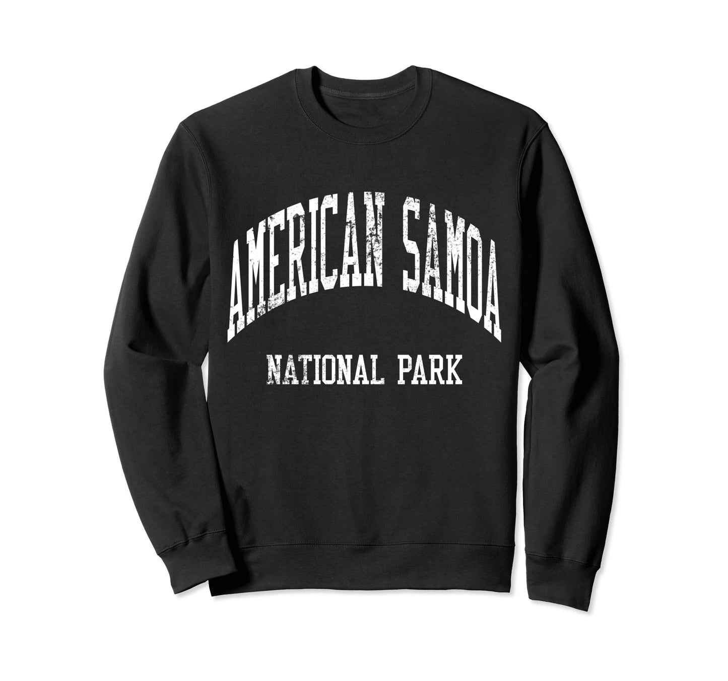 American Samoa National Park 70S Sweatshirt - Novelty Apparel Men Women - T-Shirt, Sweatshirt, Hoodie