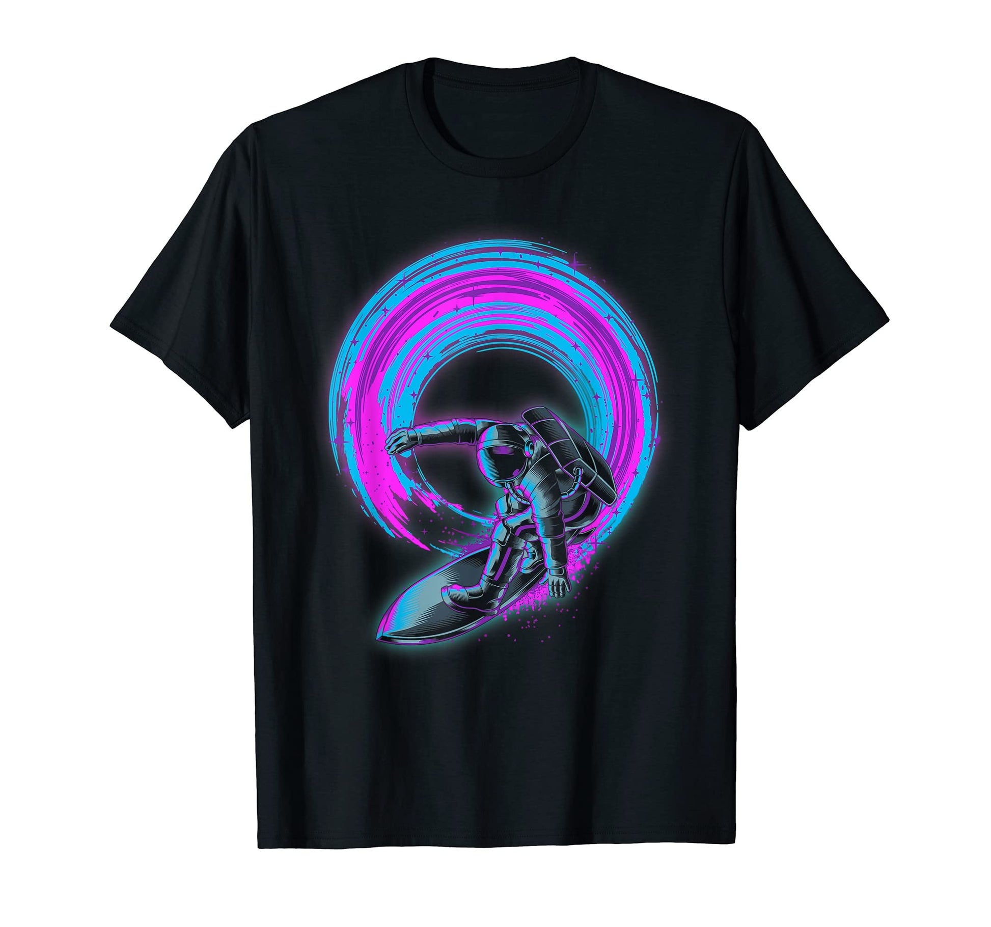 Outer Space Vaporwave 80S Art Synthwave T-Shirt - Streetwear Style Unisex - T-Shirt, Sweatshirt, Hoodie
