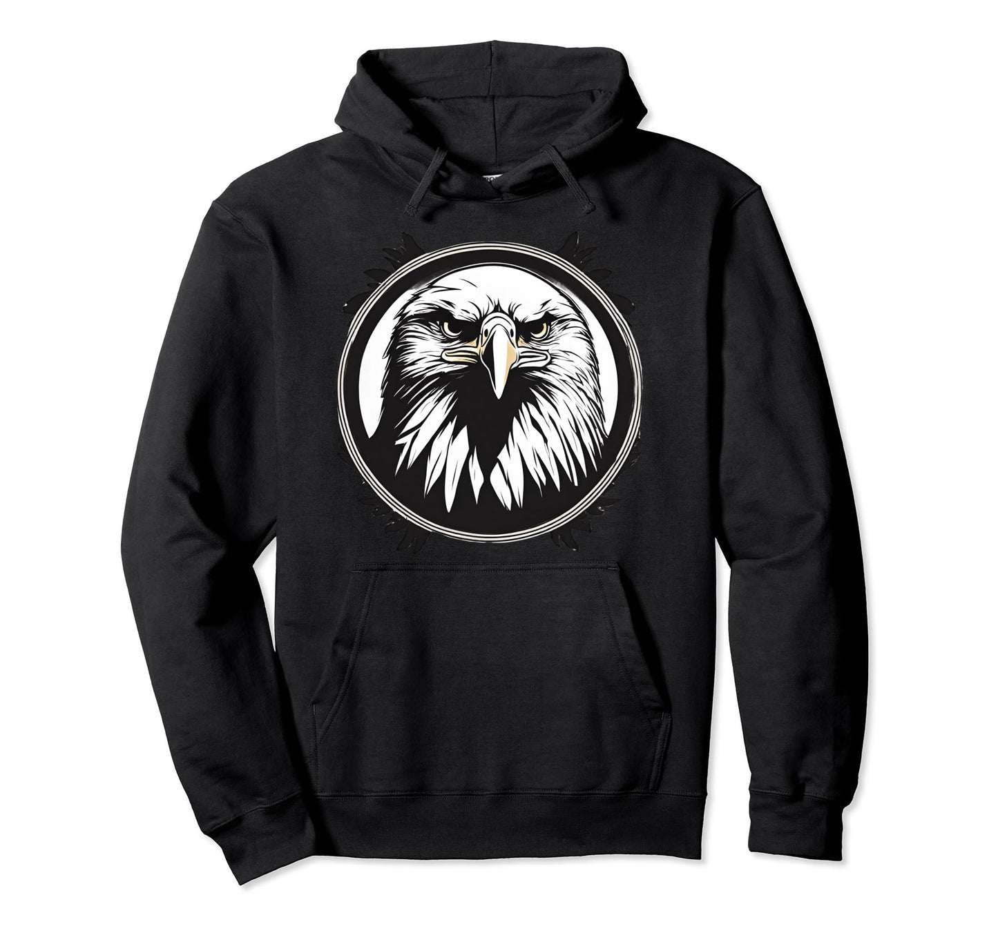 American Bald Eagle Freedom Peace Love Hoodie - Novelty Apparel Men Women - T-Shirt, Sweatshirt, Hoodie