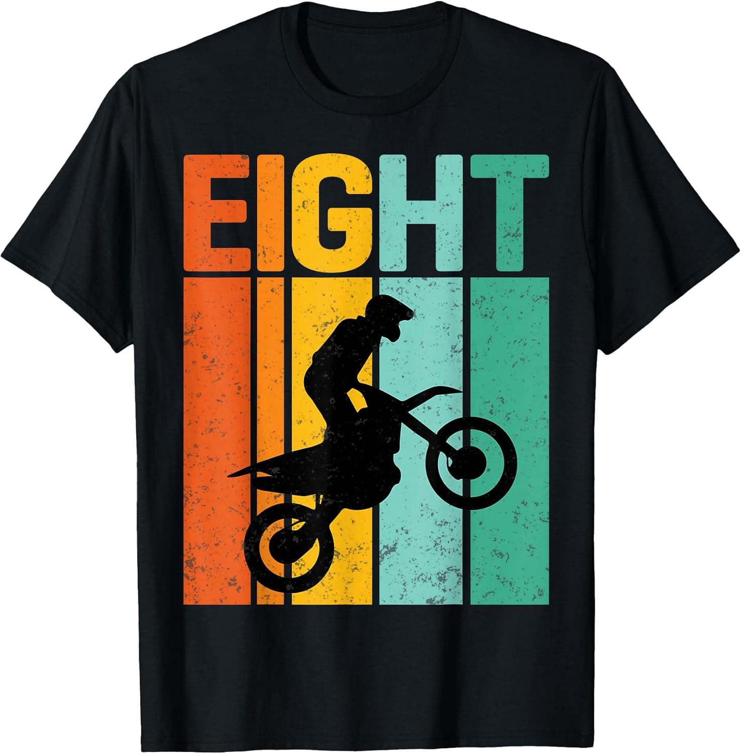 Motocross 8th Birthday Gifts Co. - Adult & Kids T-Shirts, Sweatshirts & Hoodies apparel design preview 1