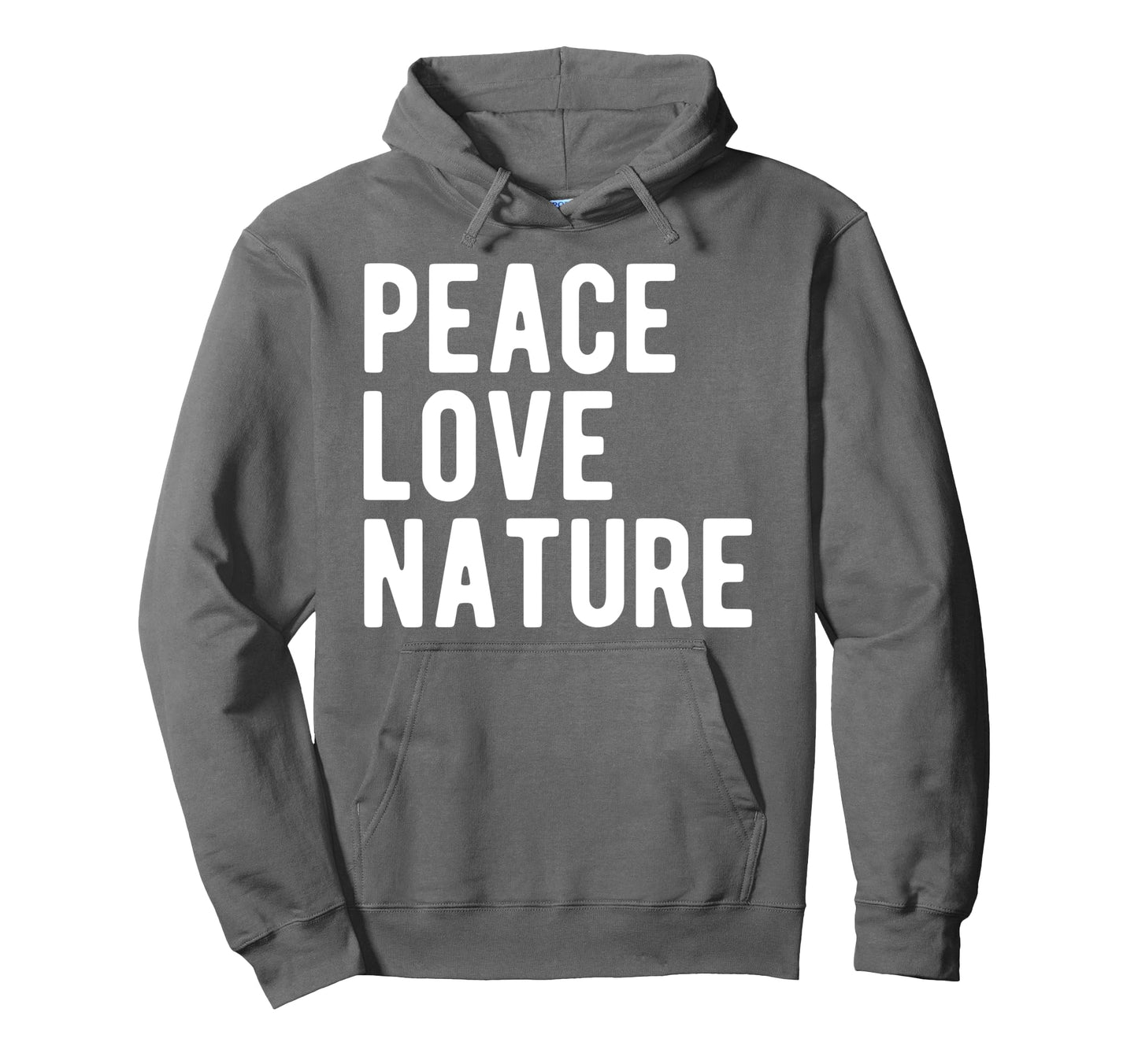Funny Nature Lover Hobby Peace Love Hoodie - Graphic Print for Adults - T-Shirt, Sweatshirt, Hoodie