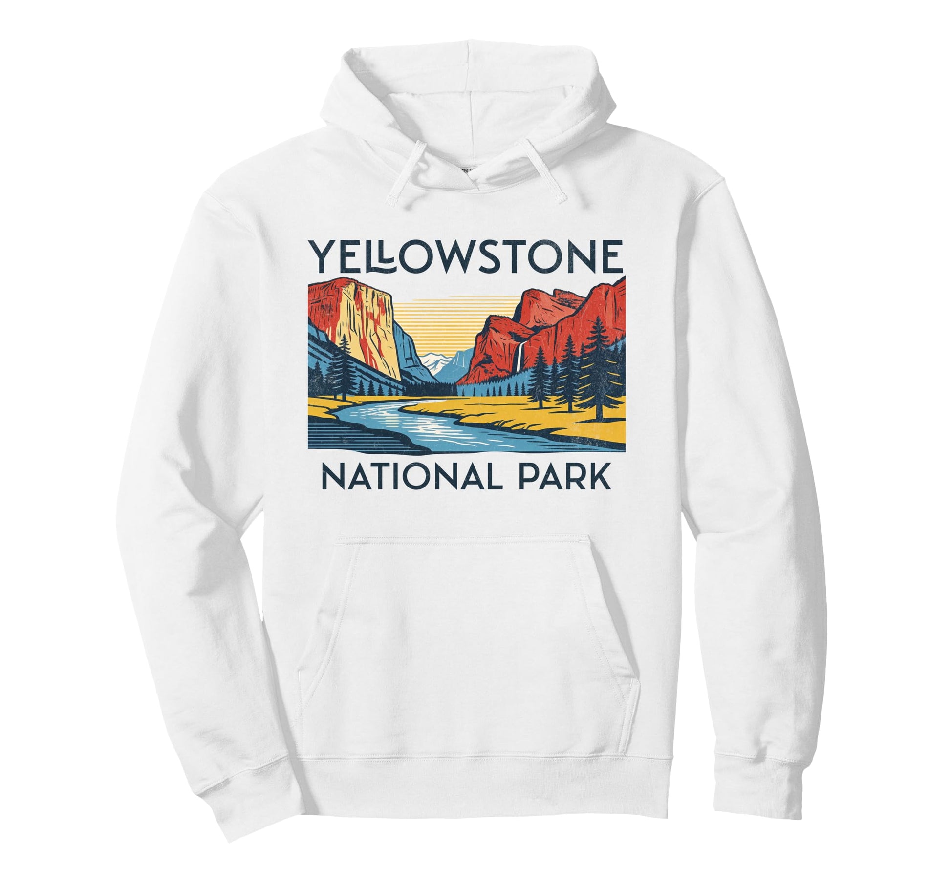 Glacier National Park Wyoming Sweatshirt - Casual Everyday Wear for Adults - T-Shirt, Sweatshirt, Hoodie