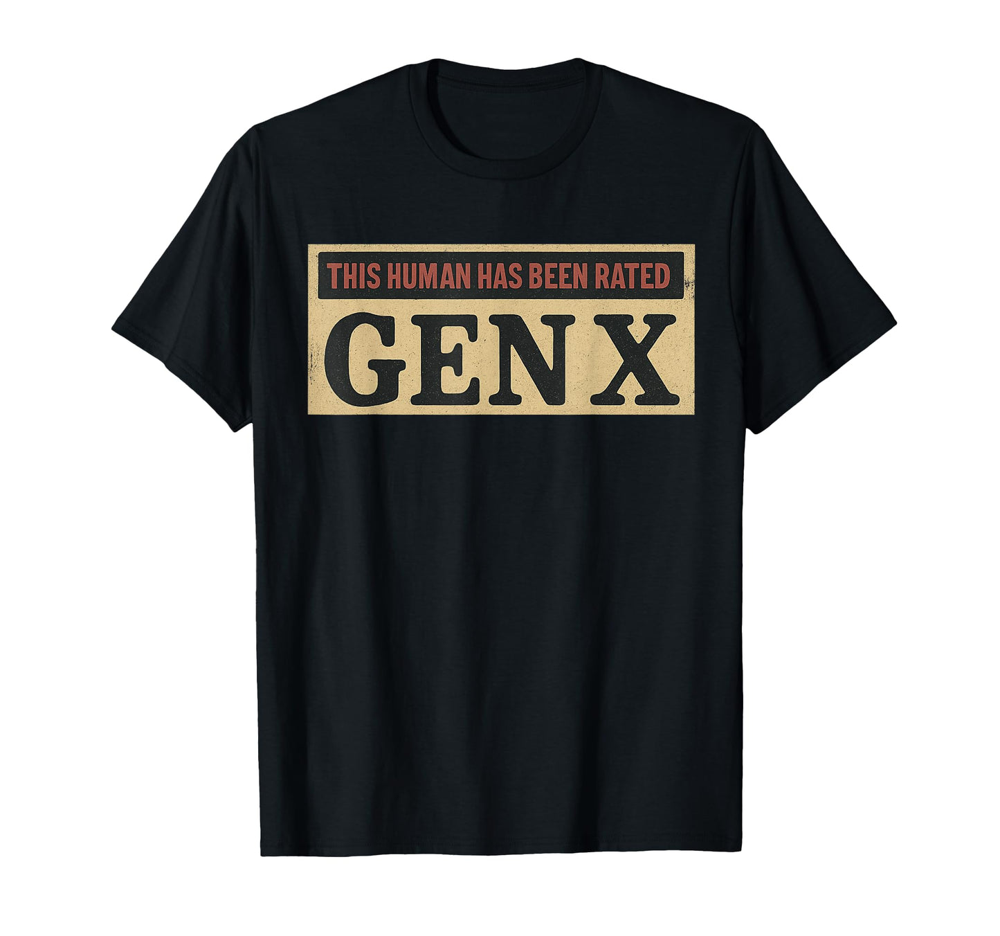 Generation X 80S 90S Human Has Been T-Shirt - Minimalist Print for Adults - T-Shirt, Sweatshirt, Hoodie