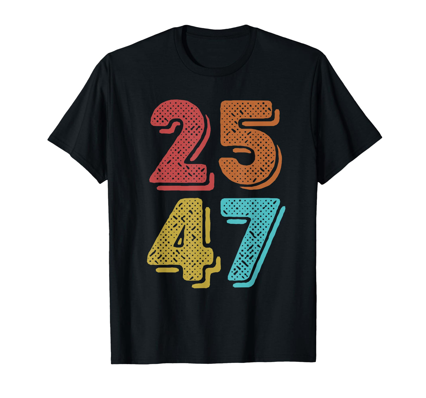 2547 Patriotic Rainbow Colors 25 T-Shirt - Casual Everyday Wear Men Women - T-Shirt, Sweatshirt, Hoodie