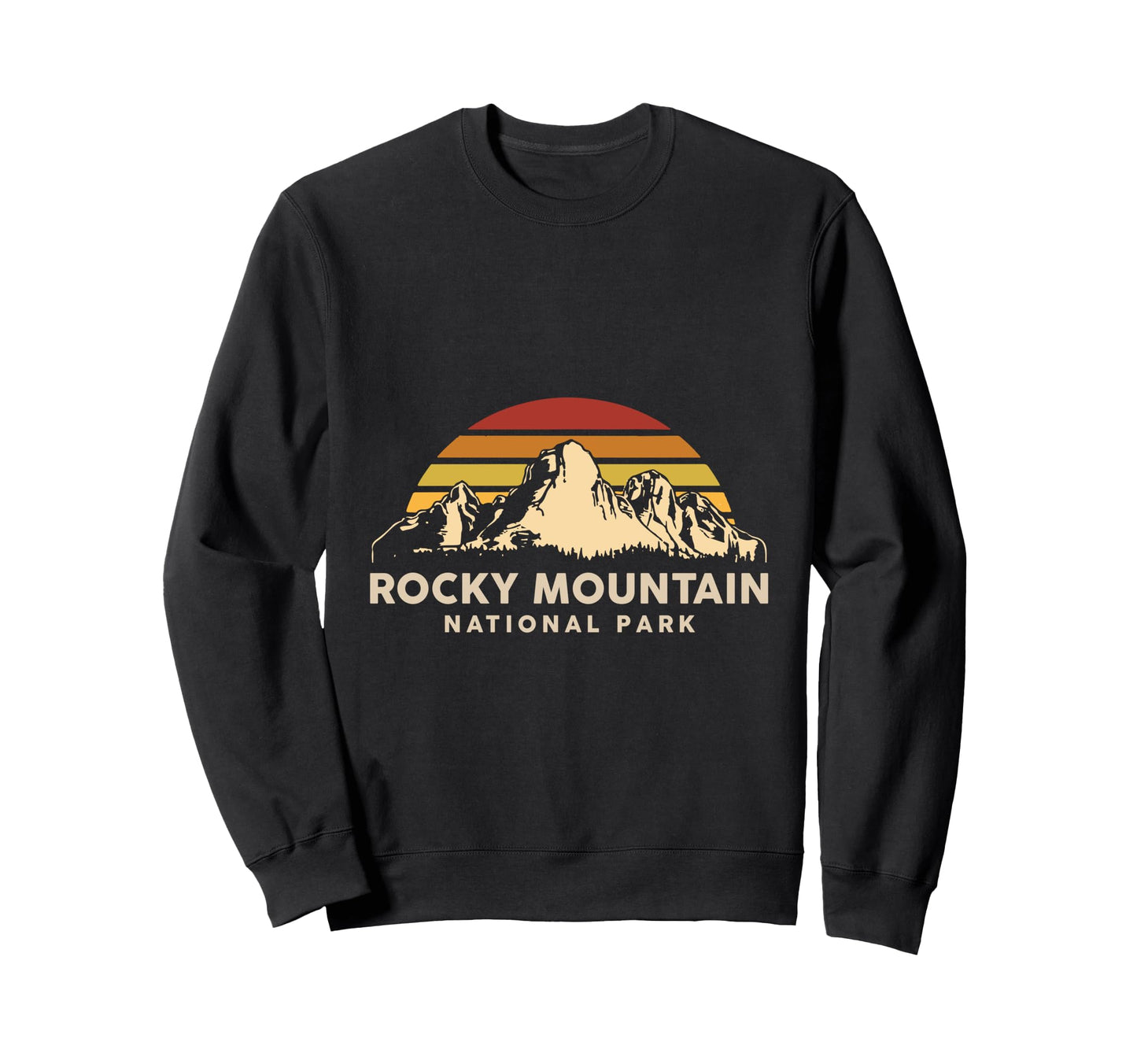 Rocky Mountain National Park Souvenir Sweatshirt - Streetwear Style Unisex - T-Shirt, Sweatshirt, Hoodie