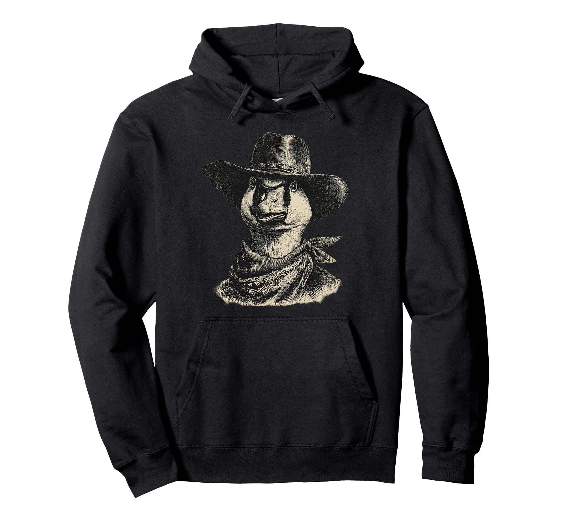 Country Cowboy Goose Rodeo Cowgirl Western Hoodie - Trendy Graphic Unisex - T-Shirt, Sweatshirt, Hoodie