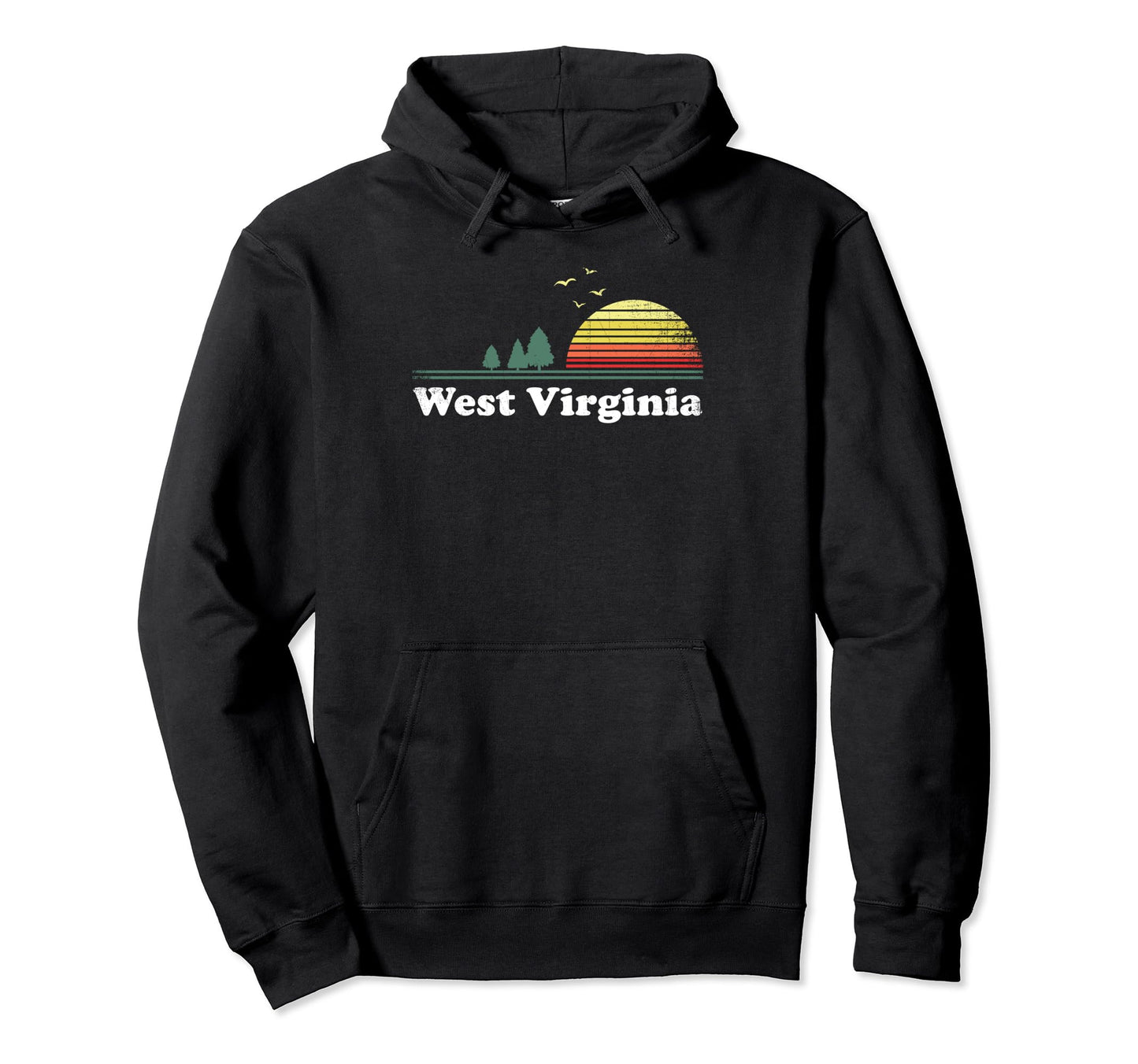 West Virginia Hoodie - Aesthetic Graphic Unisex - T-Shirt, Sweatshirt, Hoodie