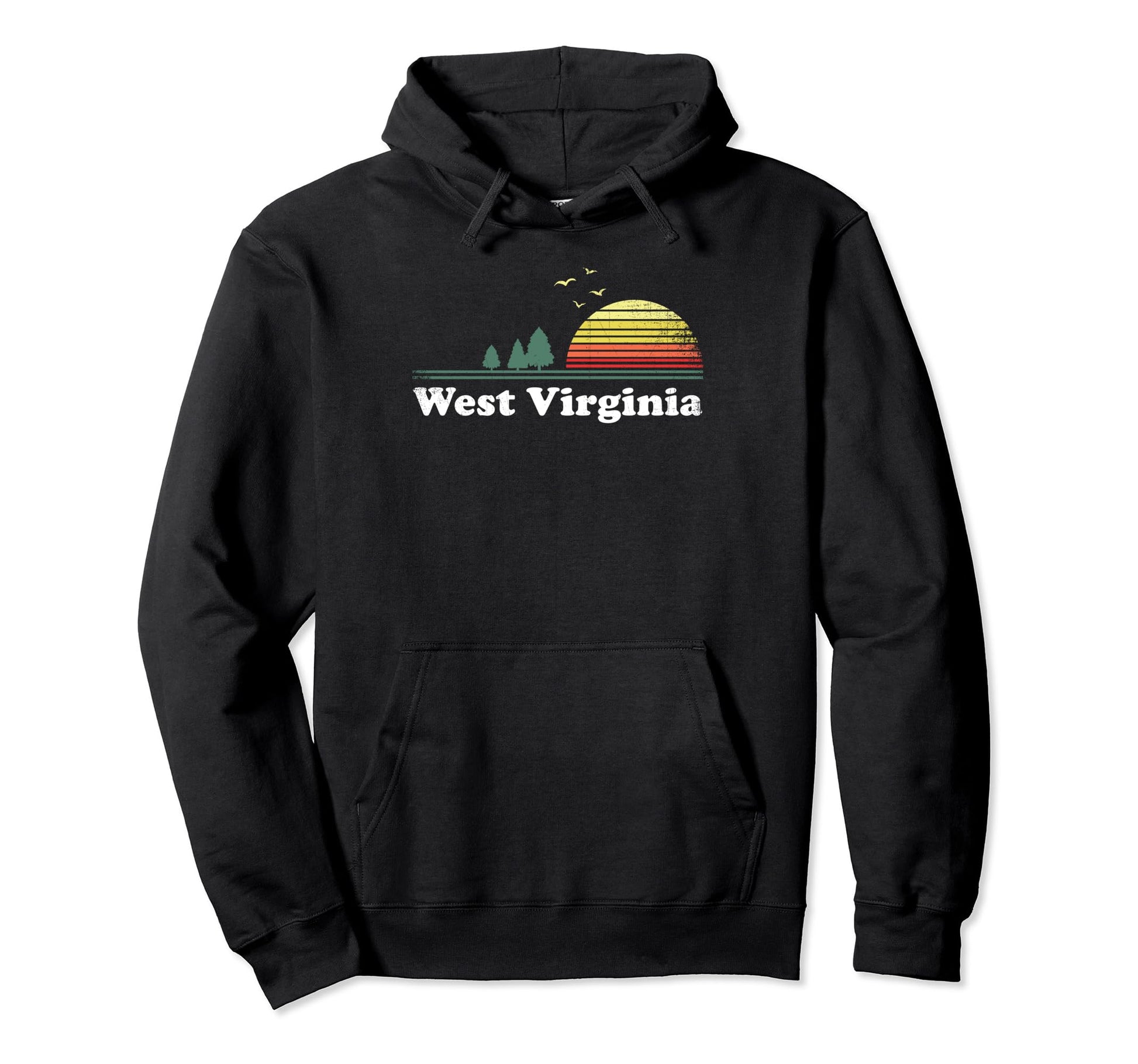 West Virginia Hoodie - Aesthetic Graphic Unisex - T-Shirt, Sweatshirt, Hoodie