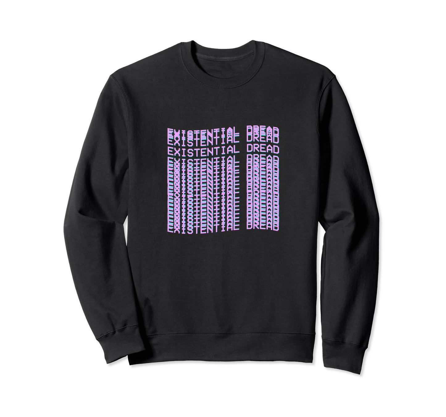 Aesthetic Vaporwave Existential Sweatshirt - Aesthetic Graphic Men Women - T-Shirt, Sweatshirt, Hoodie