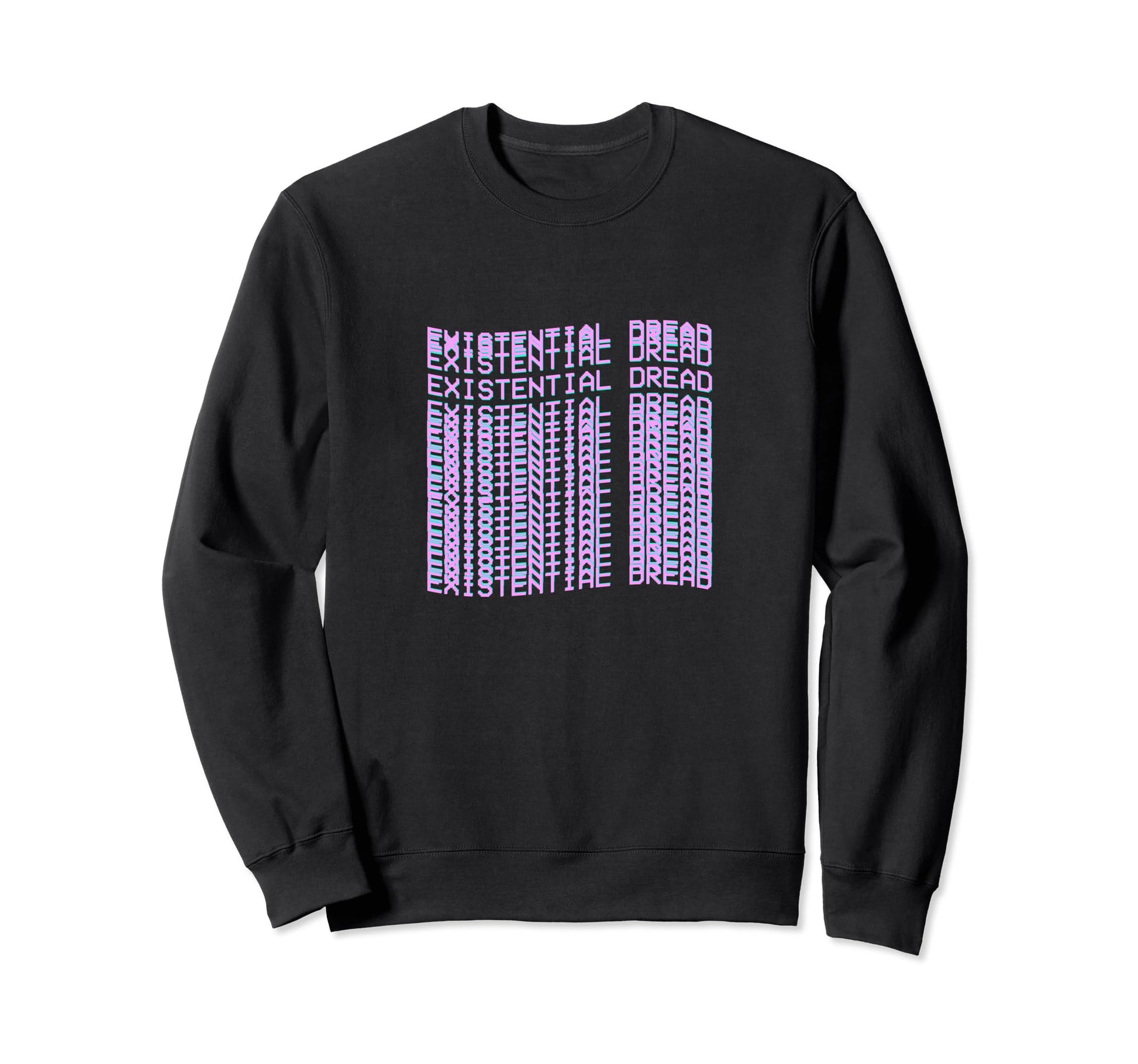 Aesthetic Vaporwave Existential Sweatshirt - Aesthetic Graphic Men Women - T-Shirt, Sweatshirt, Hoodie