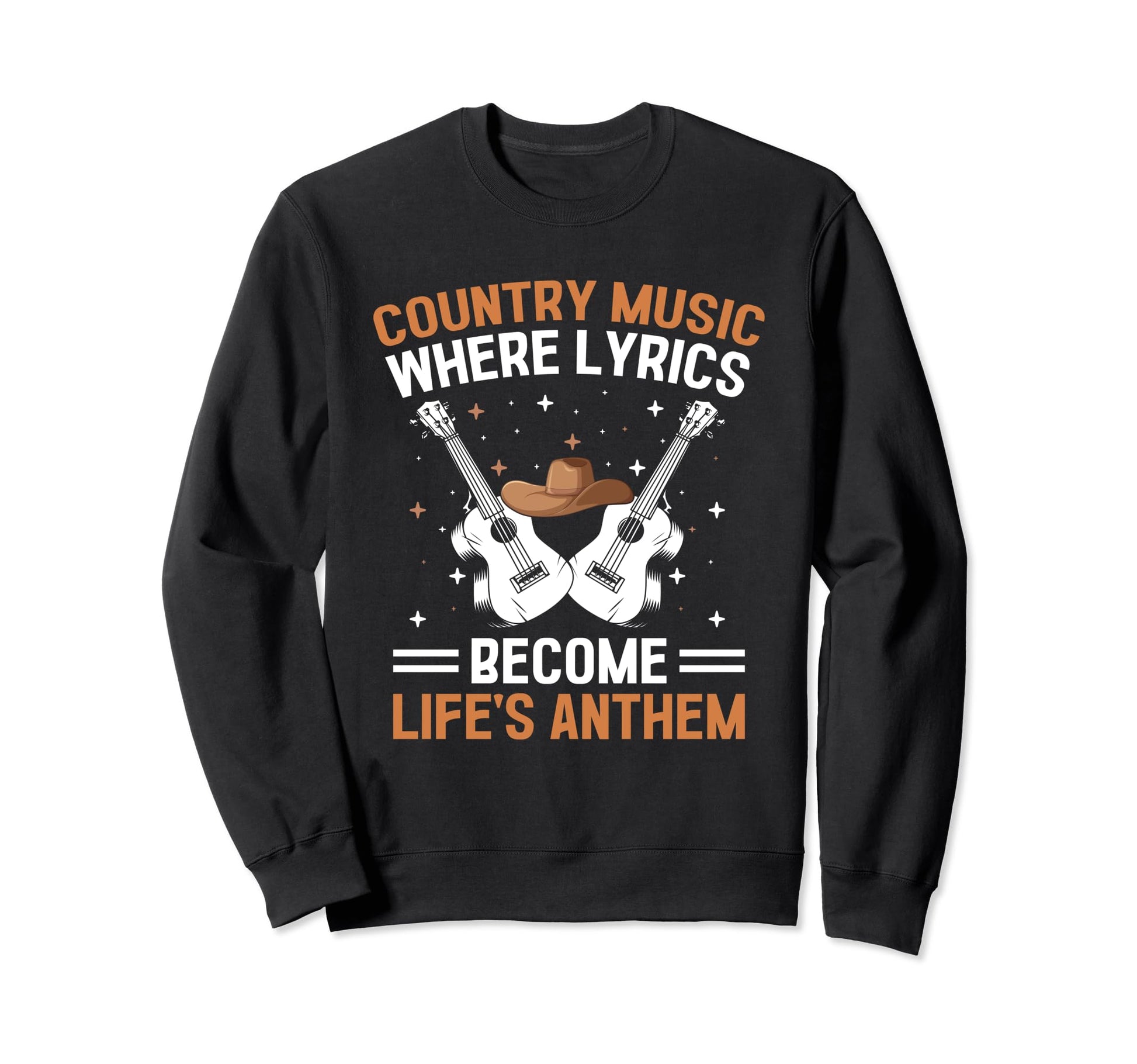 County Music Music Lover Western Sweatshirt - Aesthetic Graphic Unisex - T-Shirt, Sweatshirt, Hoodie