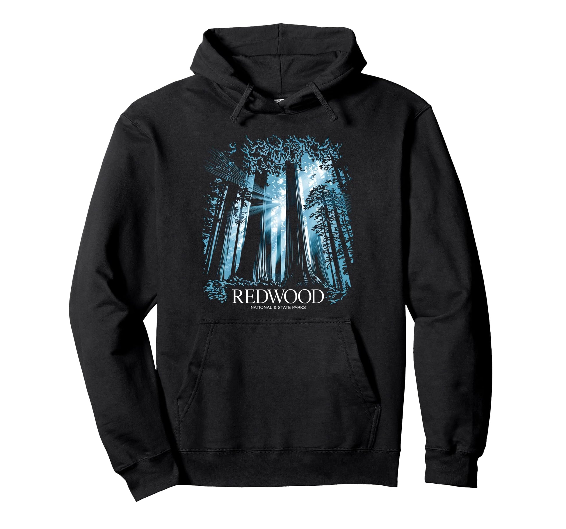 Redwood National State Parks Usa Hoodie - Novelty Apparel Men Women - T-Shirt, Sweatshirt, Hoodie