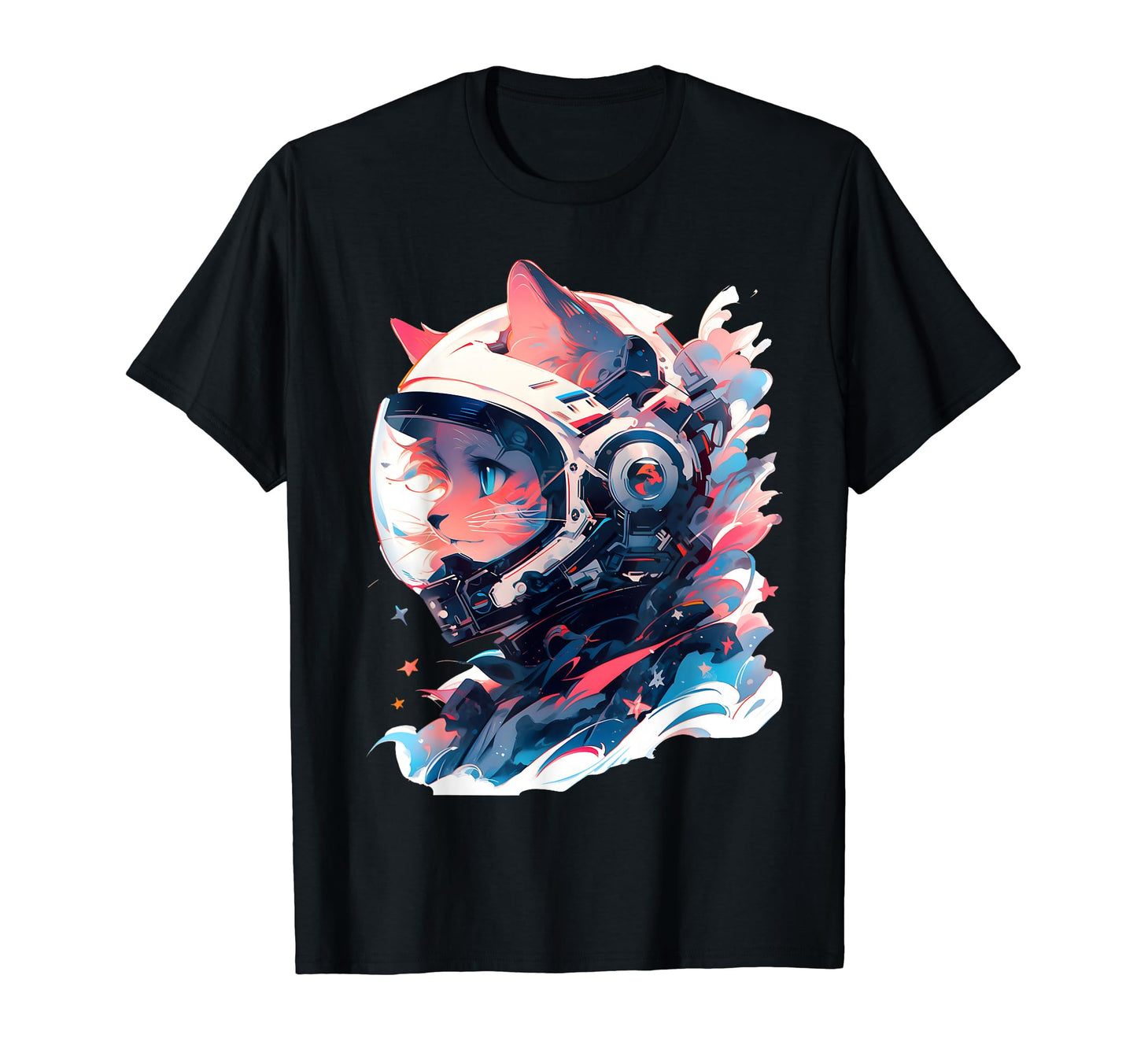 80S 90S Aesthetic Vaporwave Space Cat T-Shirt - Streetwear Style Men Women - T-Shirt, Sweatshirt, Hoodie