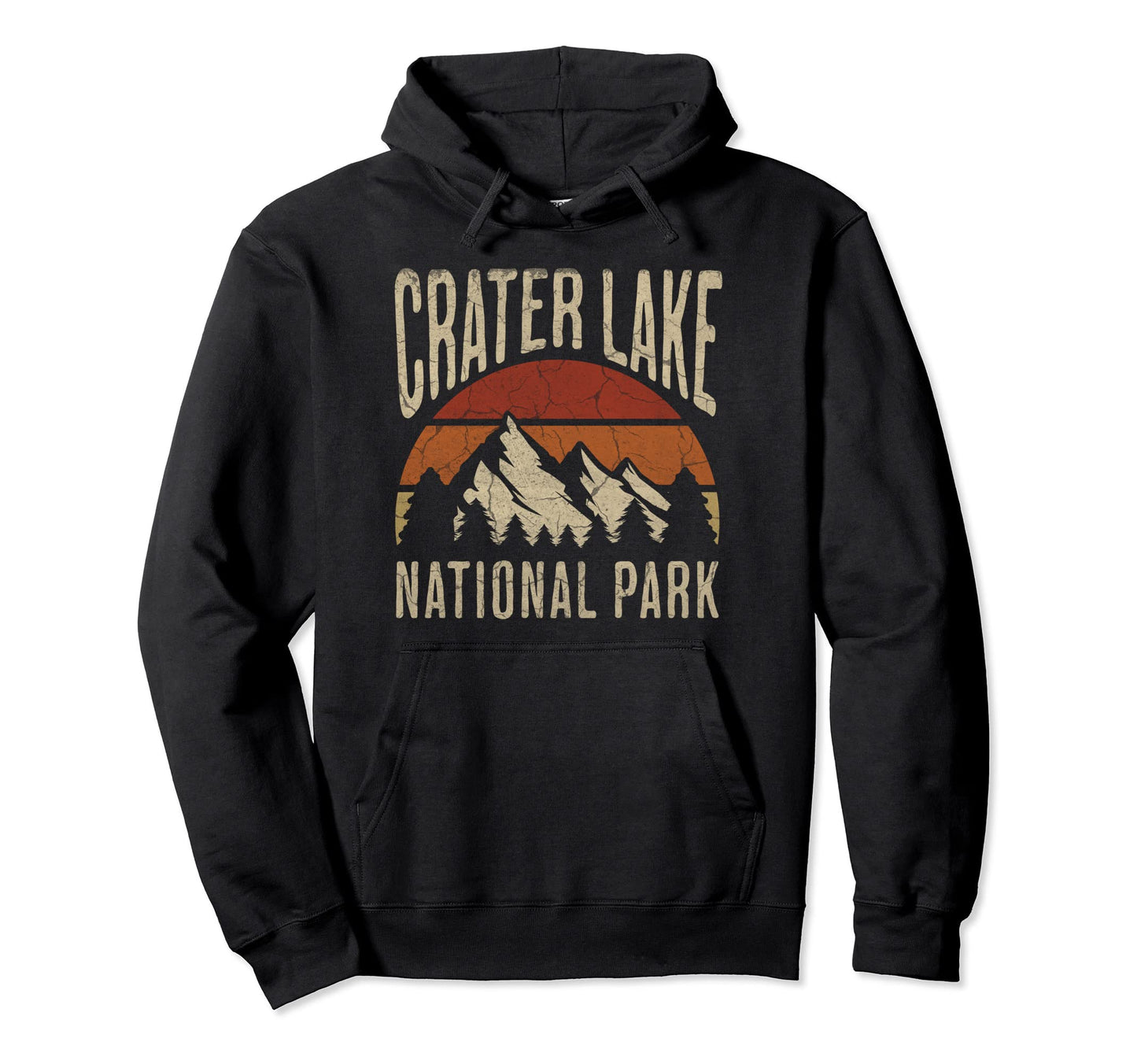 Crater Lake National Park Oregon Nature Hoodie - Graphic Print Men Women - T-Shirt, Sweatshirt, Hoodie