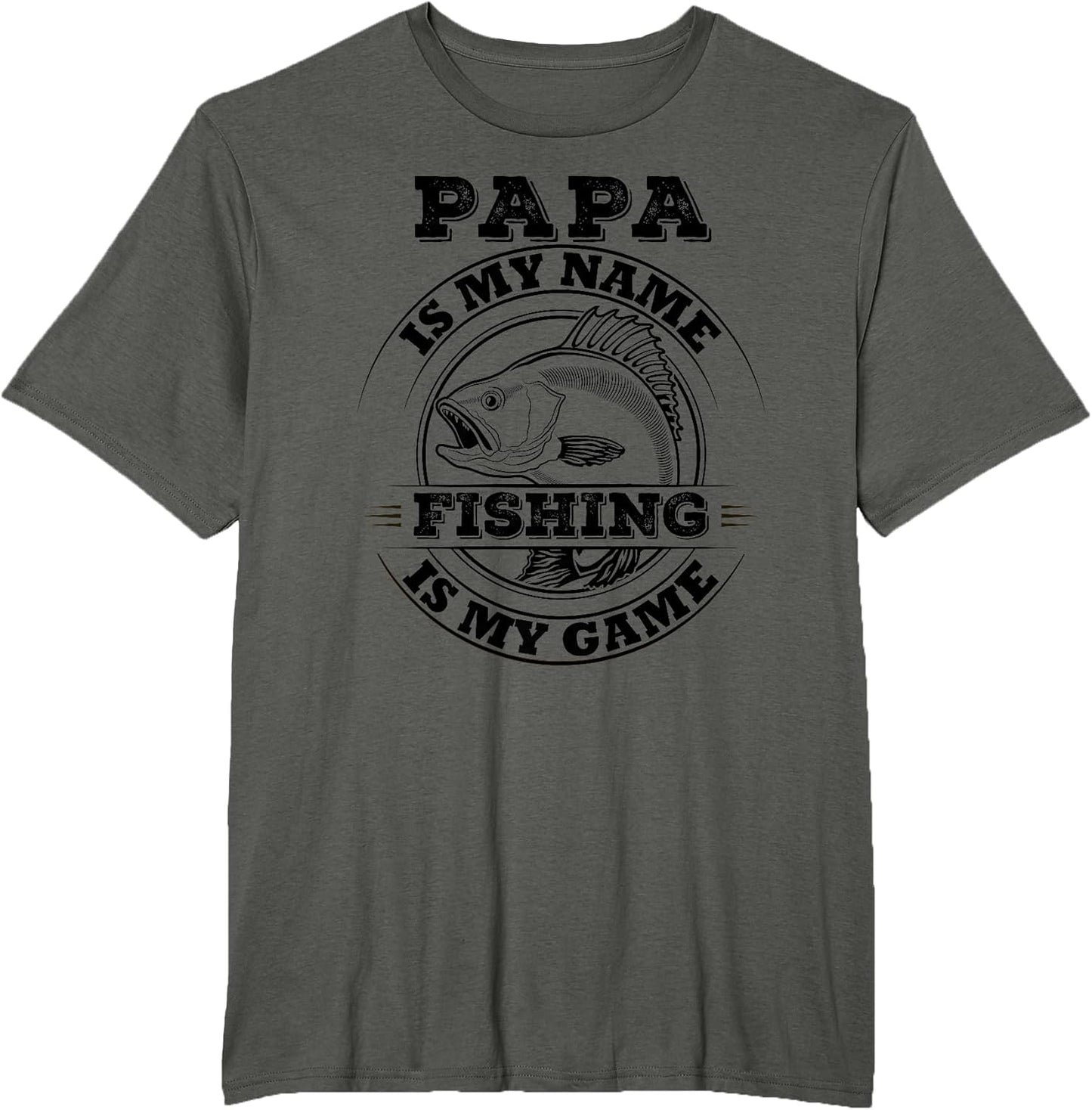 Papa Fishing Angeln ist mein Spiel - Adult & Kids T-Shirts, Sweatshirts & Hoodies apparel design preview 1