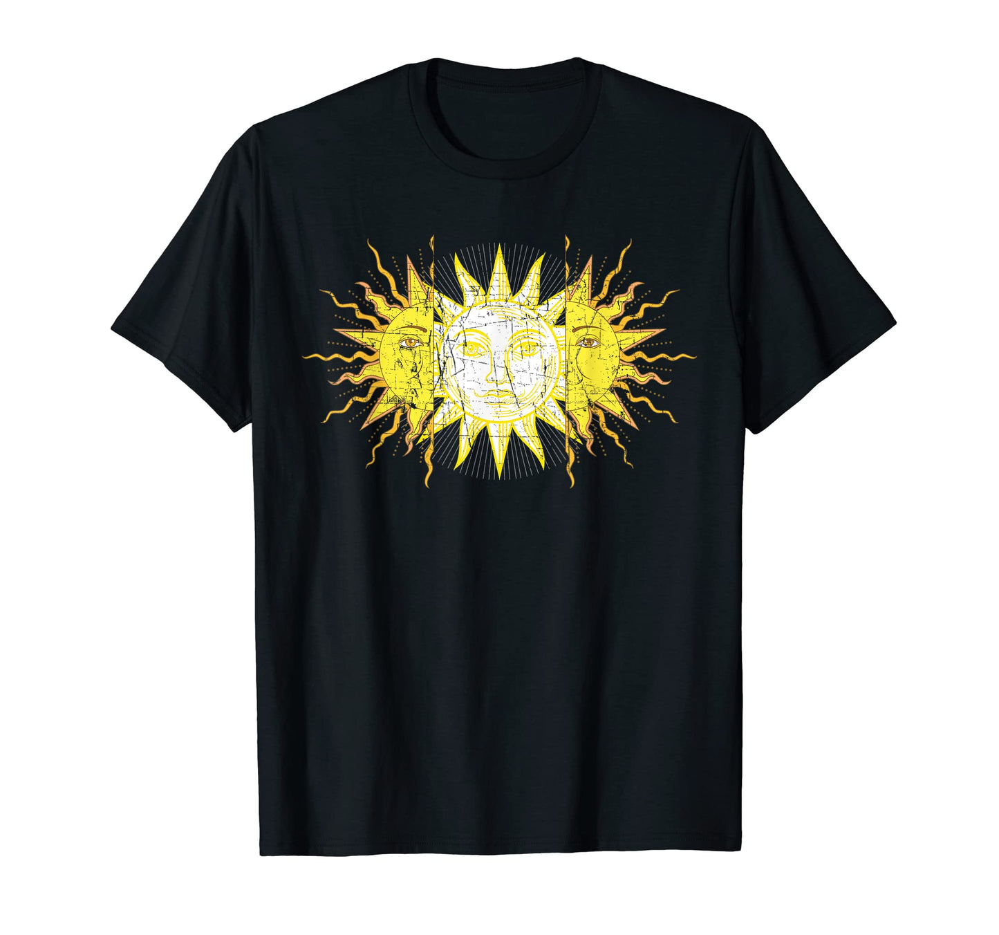 Split Sun Alt Aesthetic Vaporwave T-Shirt - Minimalist Print for Adults - T-Shirt, Sweatshirt, Hoodie