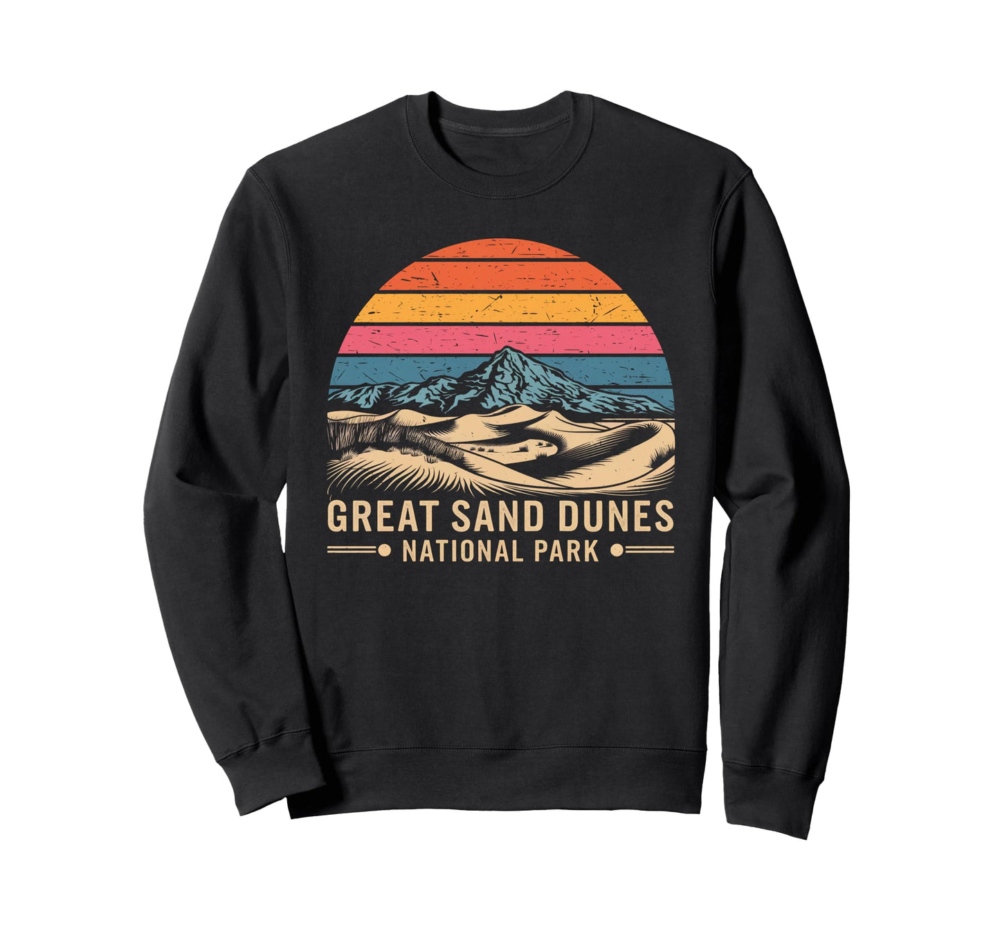 Great Sand Dunes National Park Sweatshirt - Aesthetic Graphic for Adults - T-Shirt, Sweatshirt, Hoodie