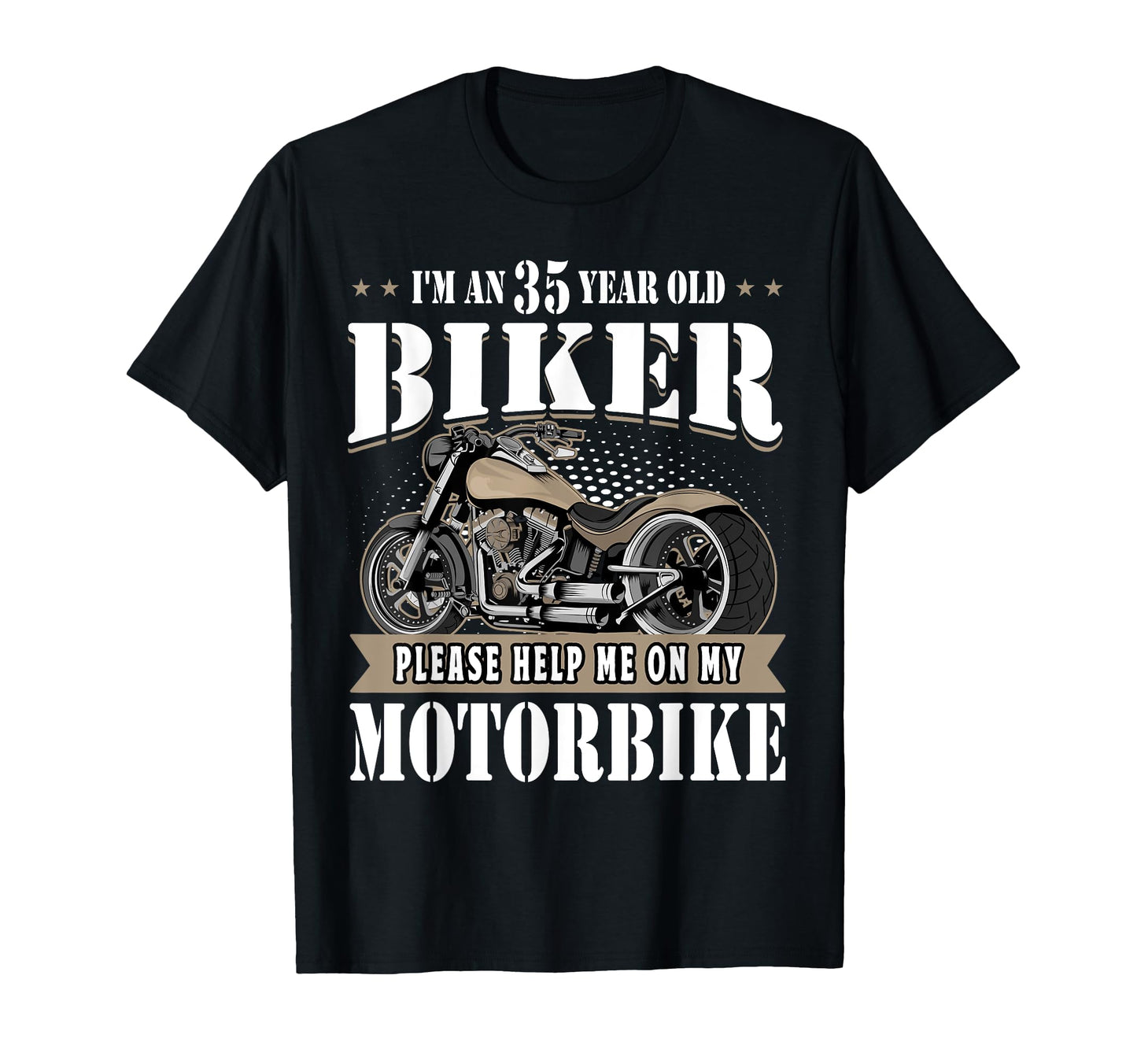 35Th Biker Birthday Gifts Motorcycle 1989 T-Shirt - Graphic Print Unisex - T-Shirt, Sweatshirt, Hoodie