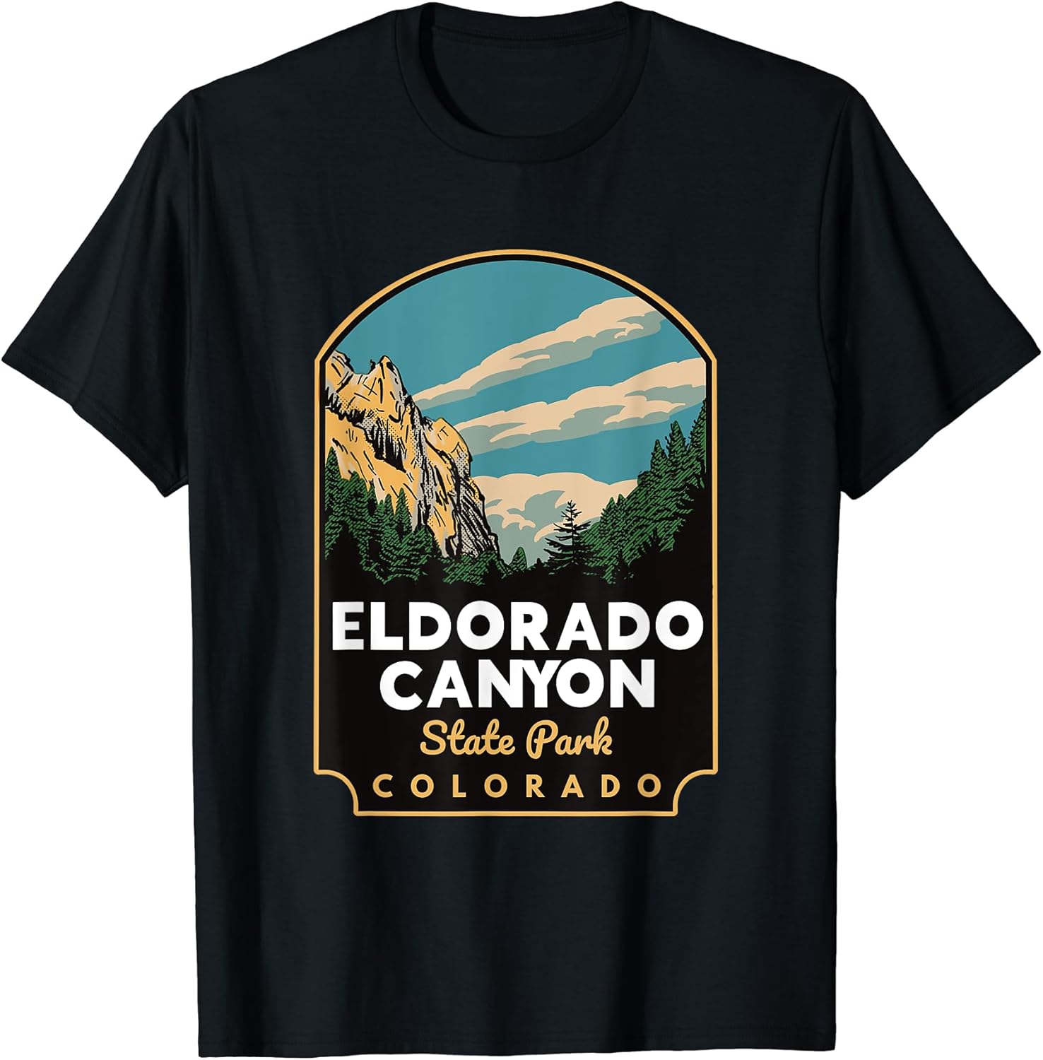 Eldorado Canyon State Park Merch - Adult & Kids T-Shirts, Sweatshirts & Hoodies apparel design preview 1