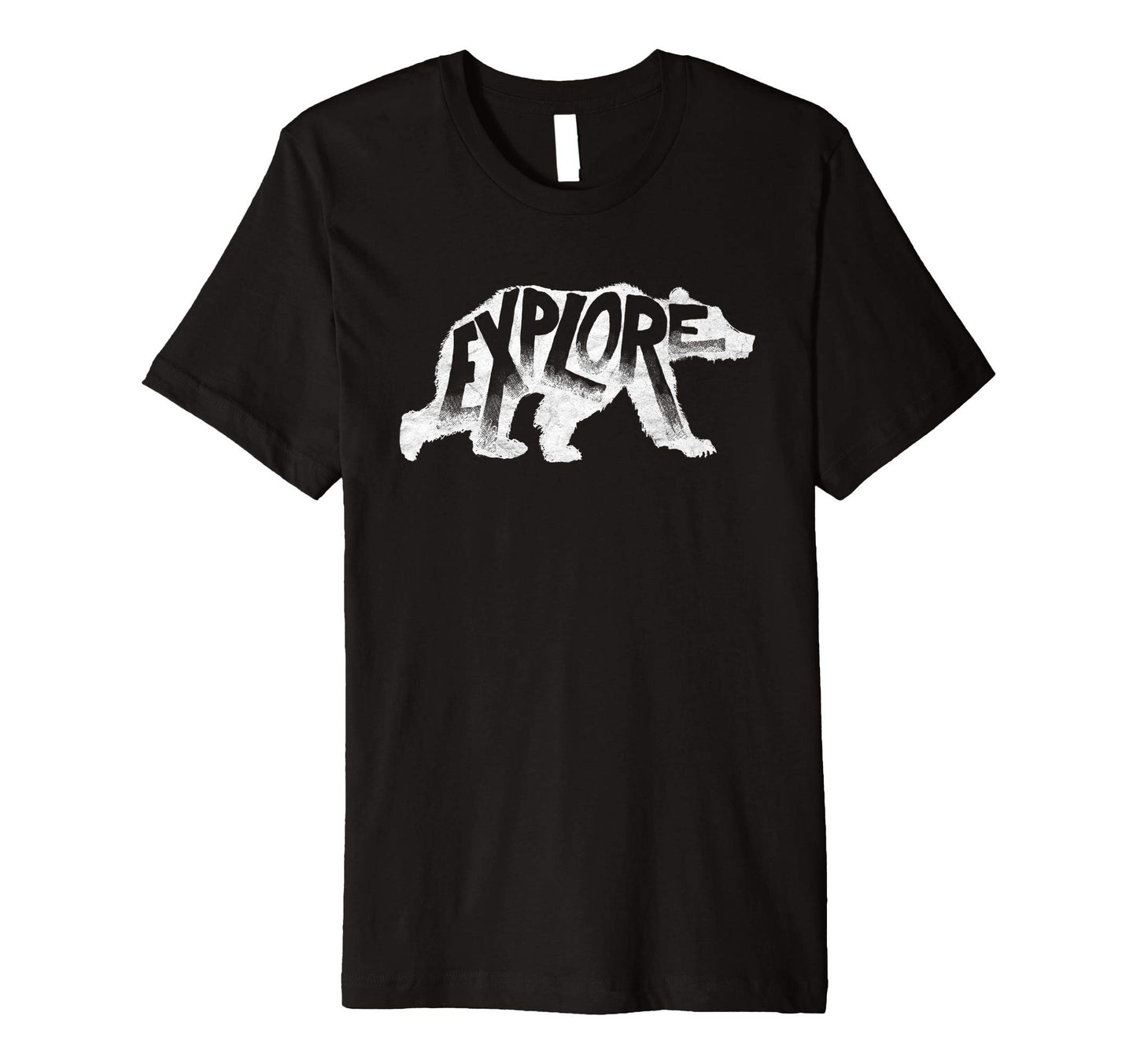 Explore Polar Bear Typography Outdoor T-Shirt - Casual Everyday Wear Unisex - T-Shirt, Sweatshirt, Hoodie