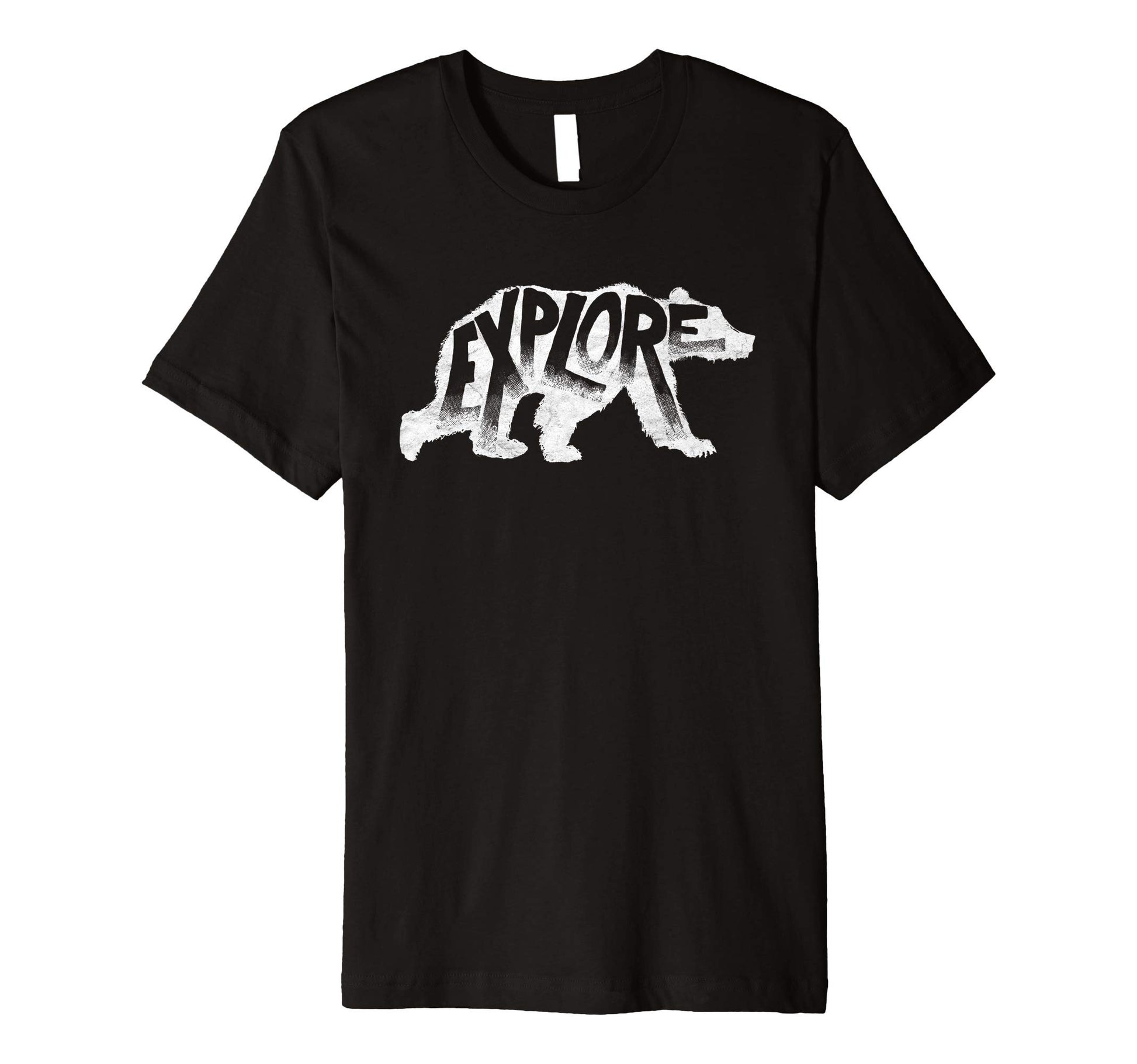 Explore Polar Bear Typography Outdoor T-Shirt - Casual Everyday Wear Unisex - T-Shirt, Sweatshirt, Hoodie