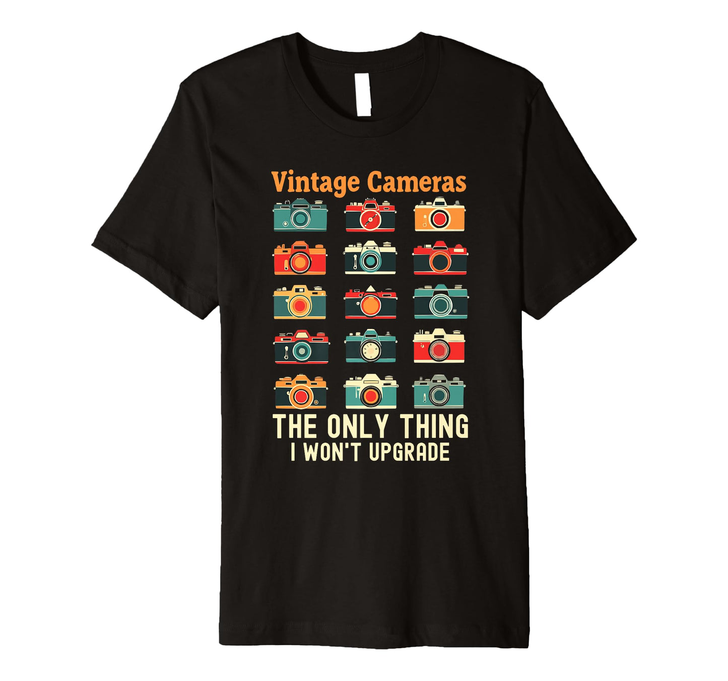 Camera Collector Cameraman Photography T-Shirt - Novelty Apparel Men Women - T-Shirt, Sweatshirt, Hoodie