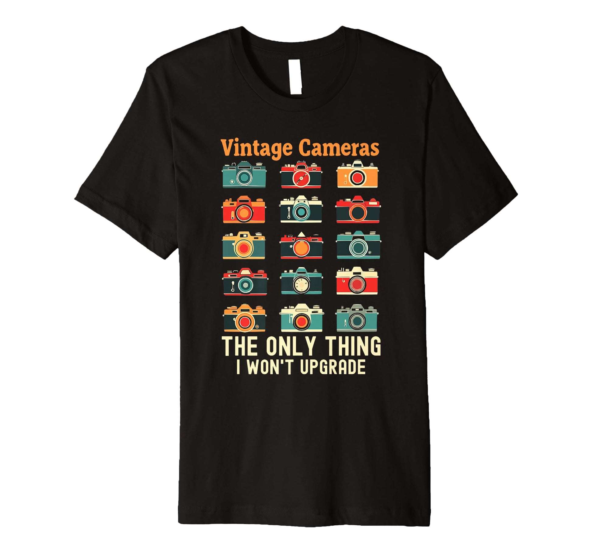 Camera Collector Cameraman Photography T-Shirt - Novelty Apparel Men Women - T-Shirt, Sweatshirt, Hoodie