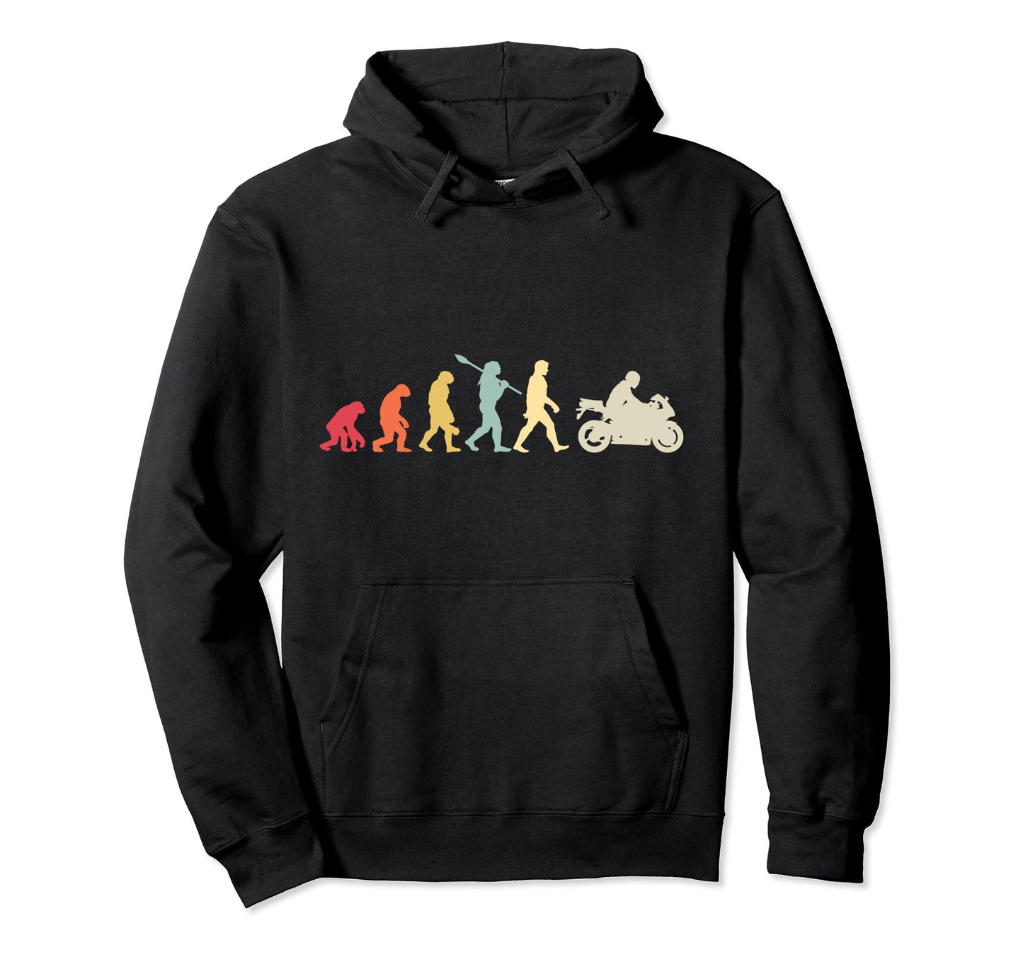 Motorcycle Evolution Superbike Biker Hoodie - Streetwear Style for Adults - T-Shirt, Sweatshirt, Hoodie