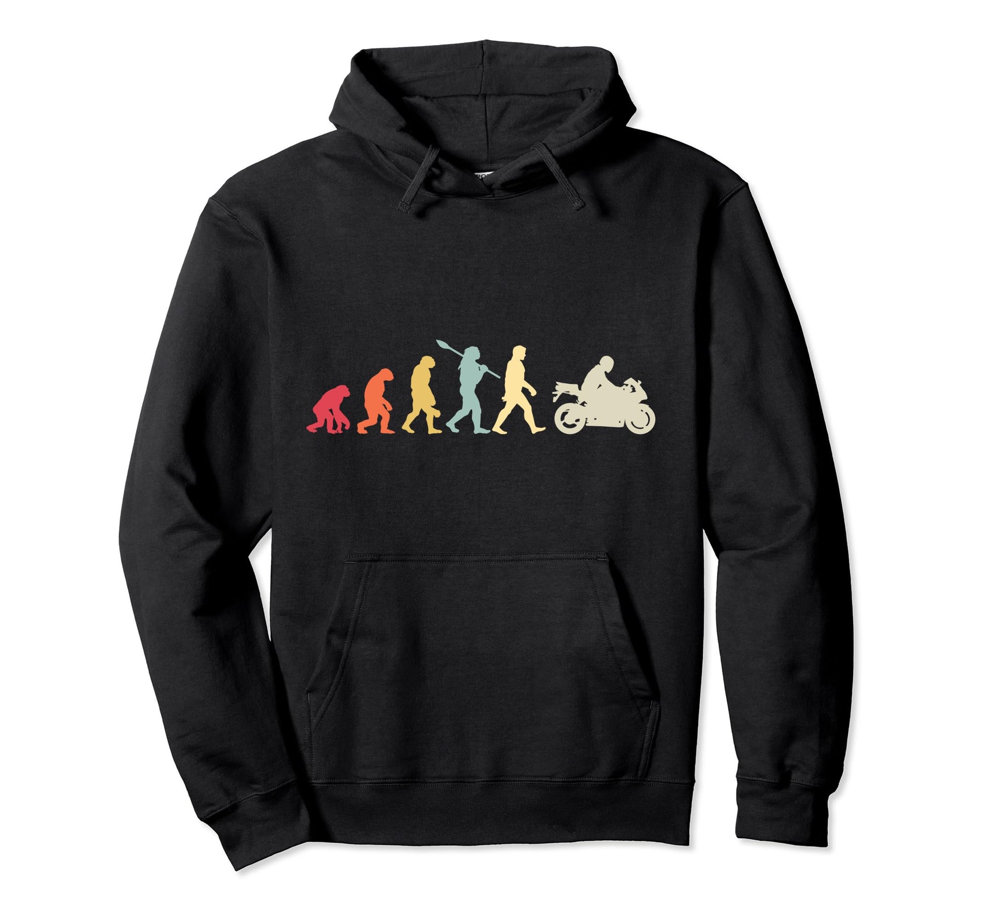 Motorcycle Evolution Superbike Biker Hoodie - Streetwear Style for Adults - T-Shirt, Sweatshirt, Hoodie