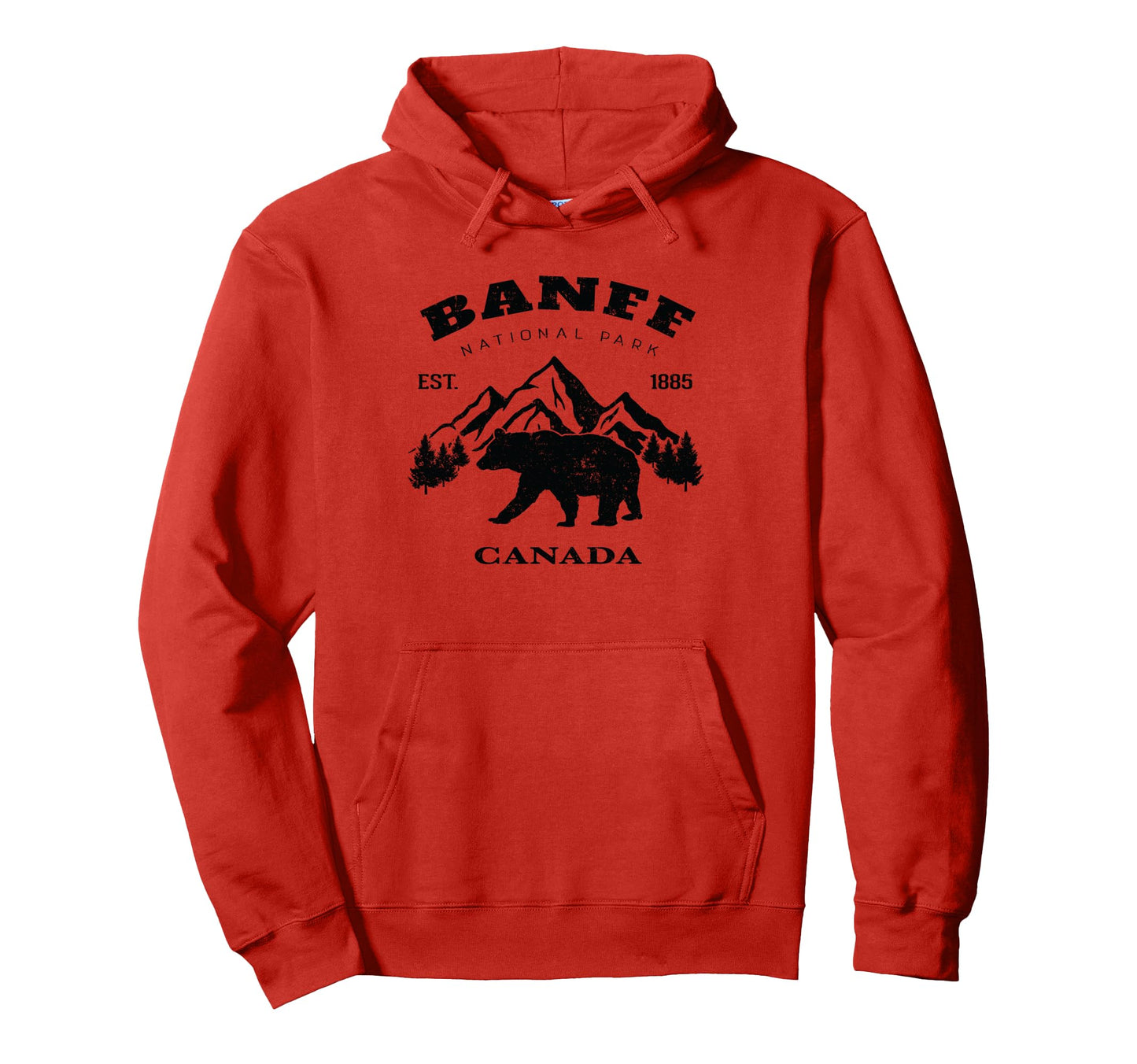 Banff National Park Canada Souvenir Hoodie - Fun Novelty Design Unisex - T-Shirt, Sweatshirt, Hoodie