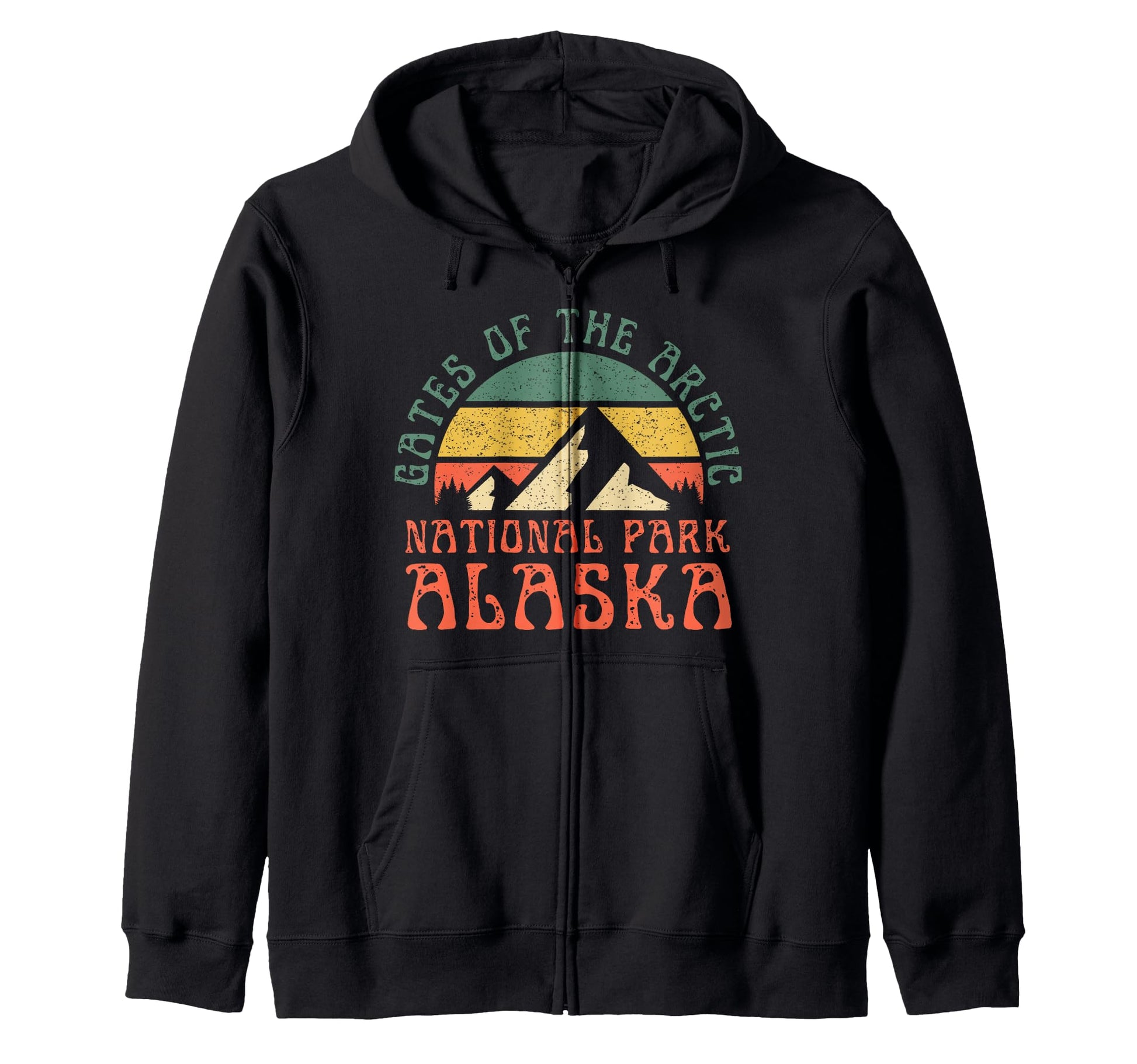 Gates Arctic National Park Alaska Hoodie - Casual Everyday Wear for Adults - T-Shirt, Sweatshirt, Hoodie